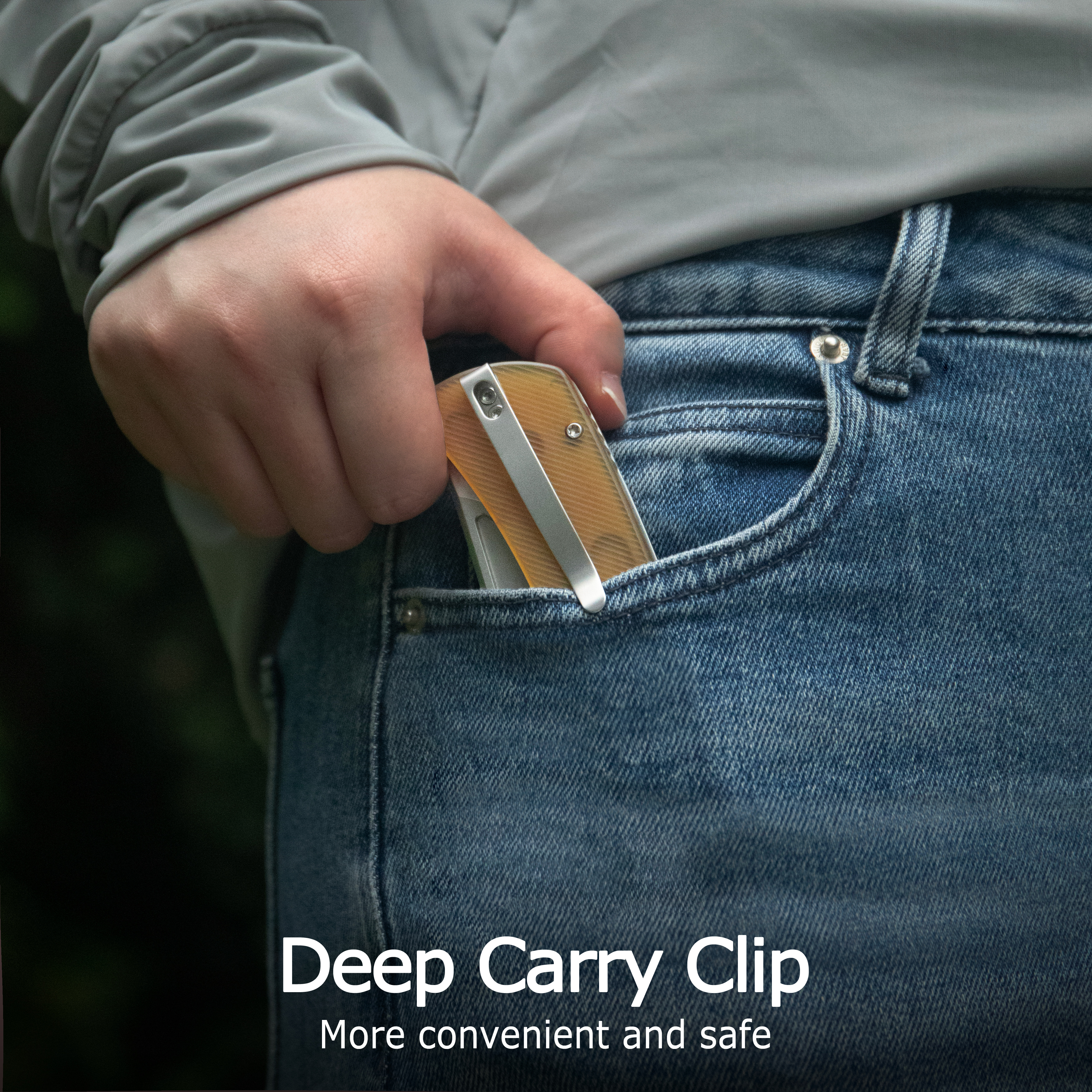 Kubey Gurkha EDC Folding Knife Black G-10 Handle 3.50" Beadblast Sandvik 14C28N Blade Knife KU397A