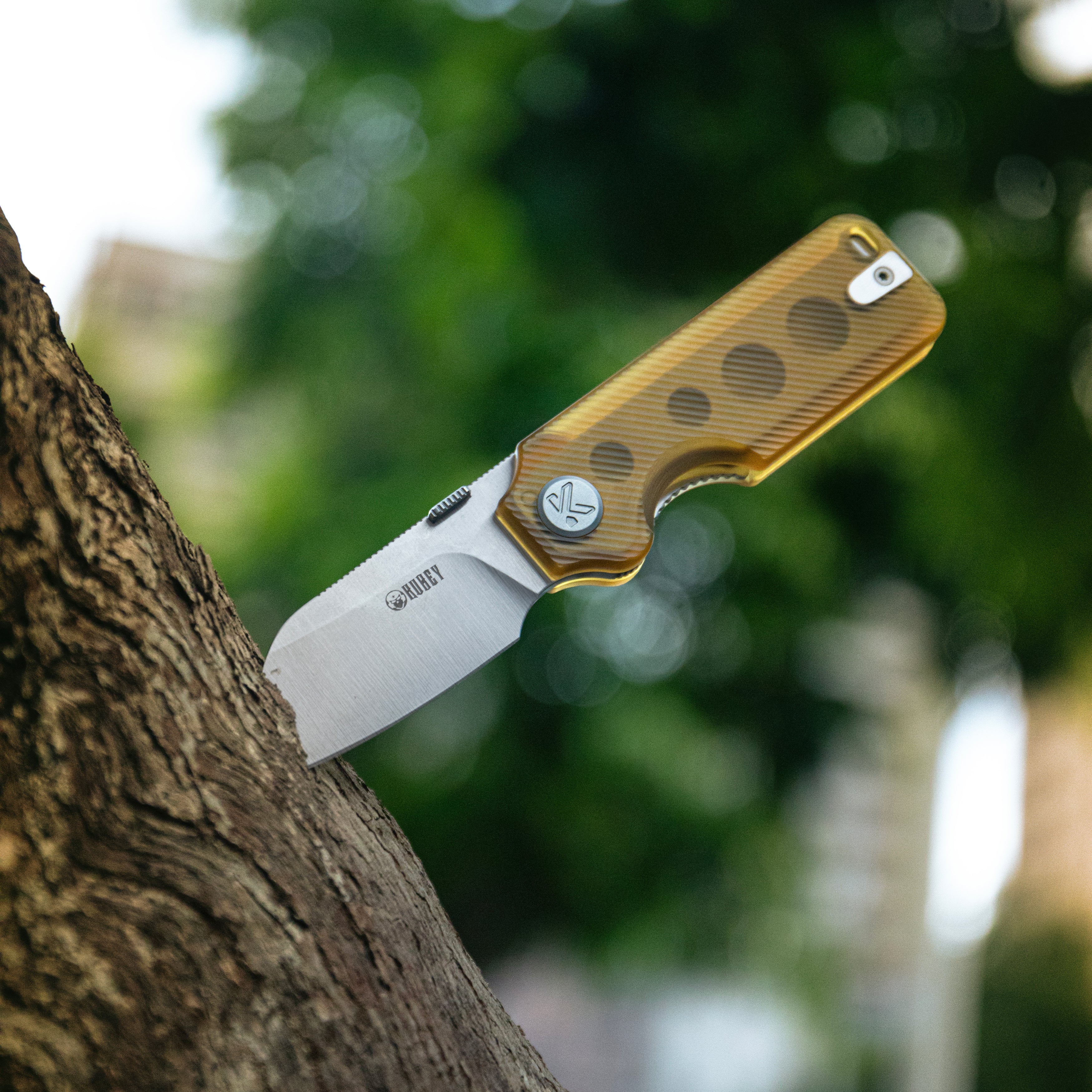 Boxer Liner Lock Flipper Folding Knife Black G10 Handle 2.4" Satin 14C28N KU407A