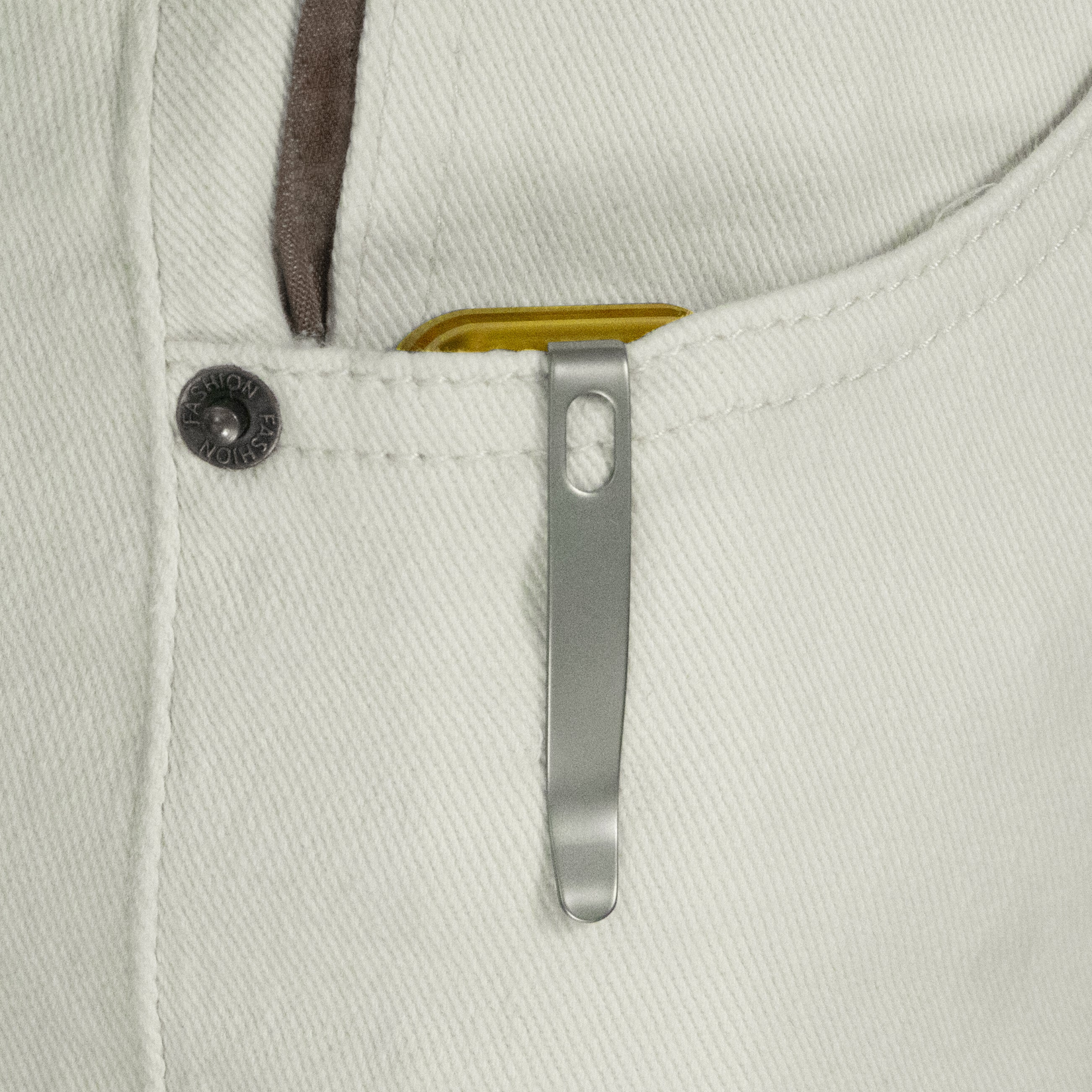 Boxer Liner Lock Flipper Folding Knife Ultem Handle 2.4" Satin 14C28N KU407C