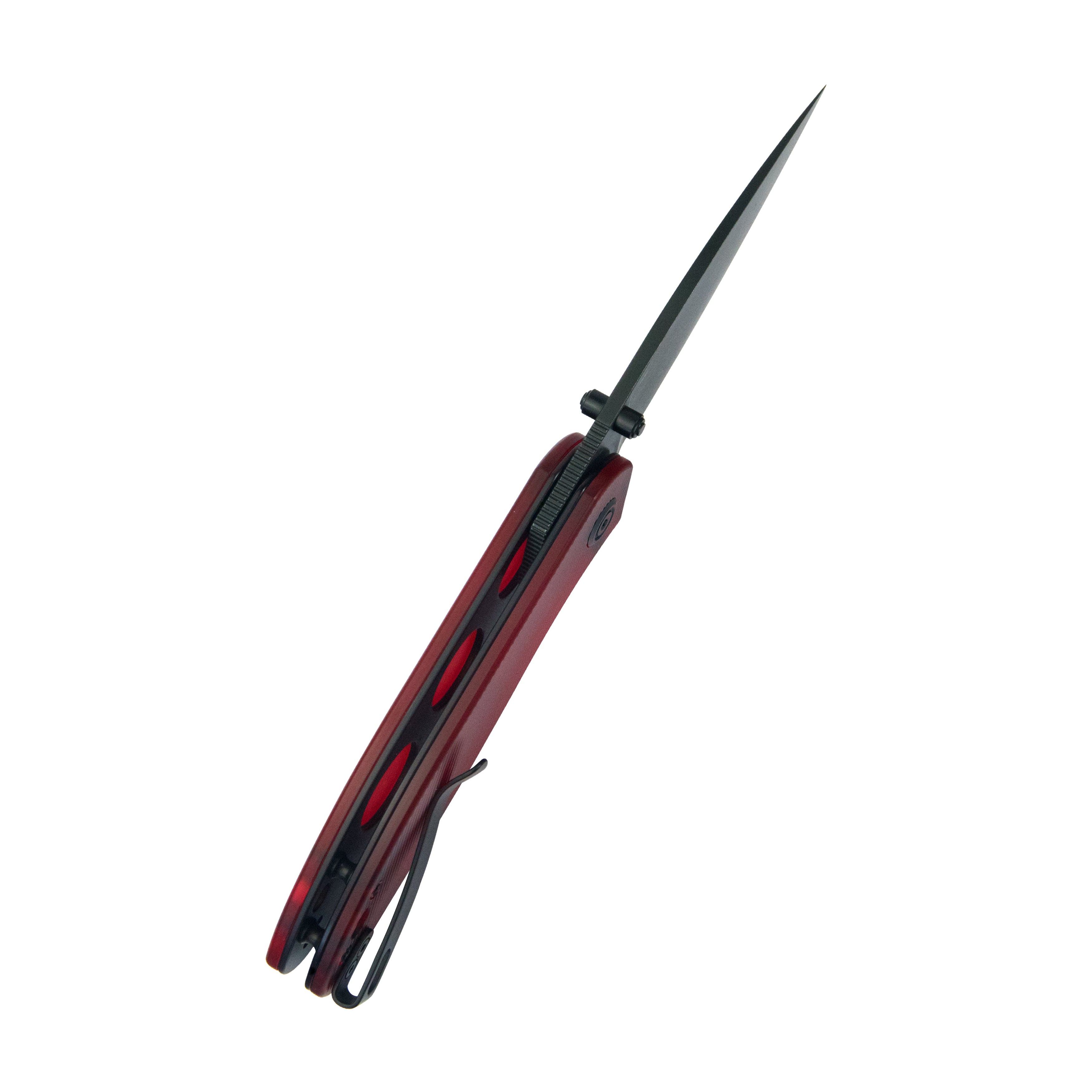 SNUG Linerlock Black Red Polycarbonate KU408E