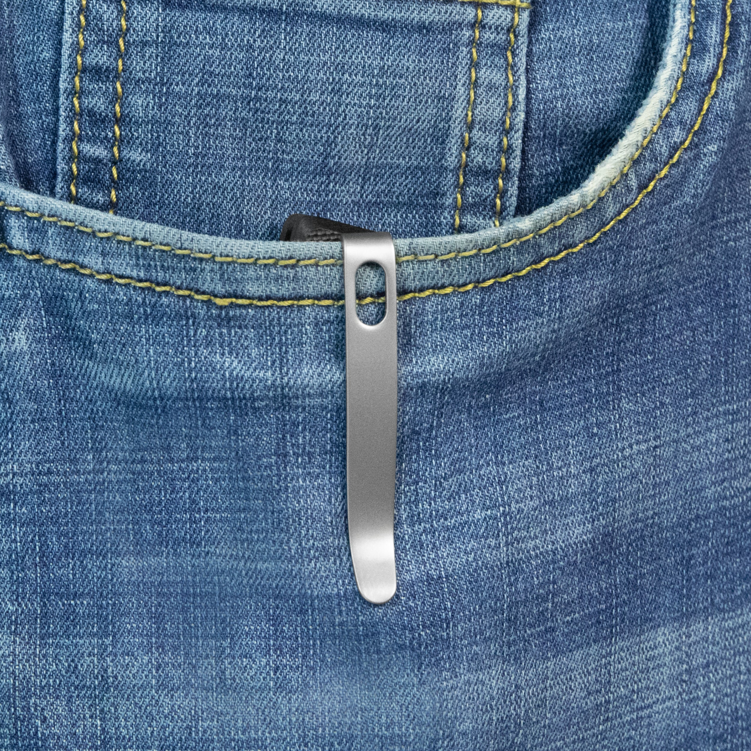 Kubey Caiman Crossbar Everyday Carry Folding Knife Black G10 Handle 3.1" Satin San Mai M2 KU421A