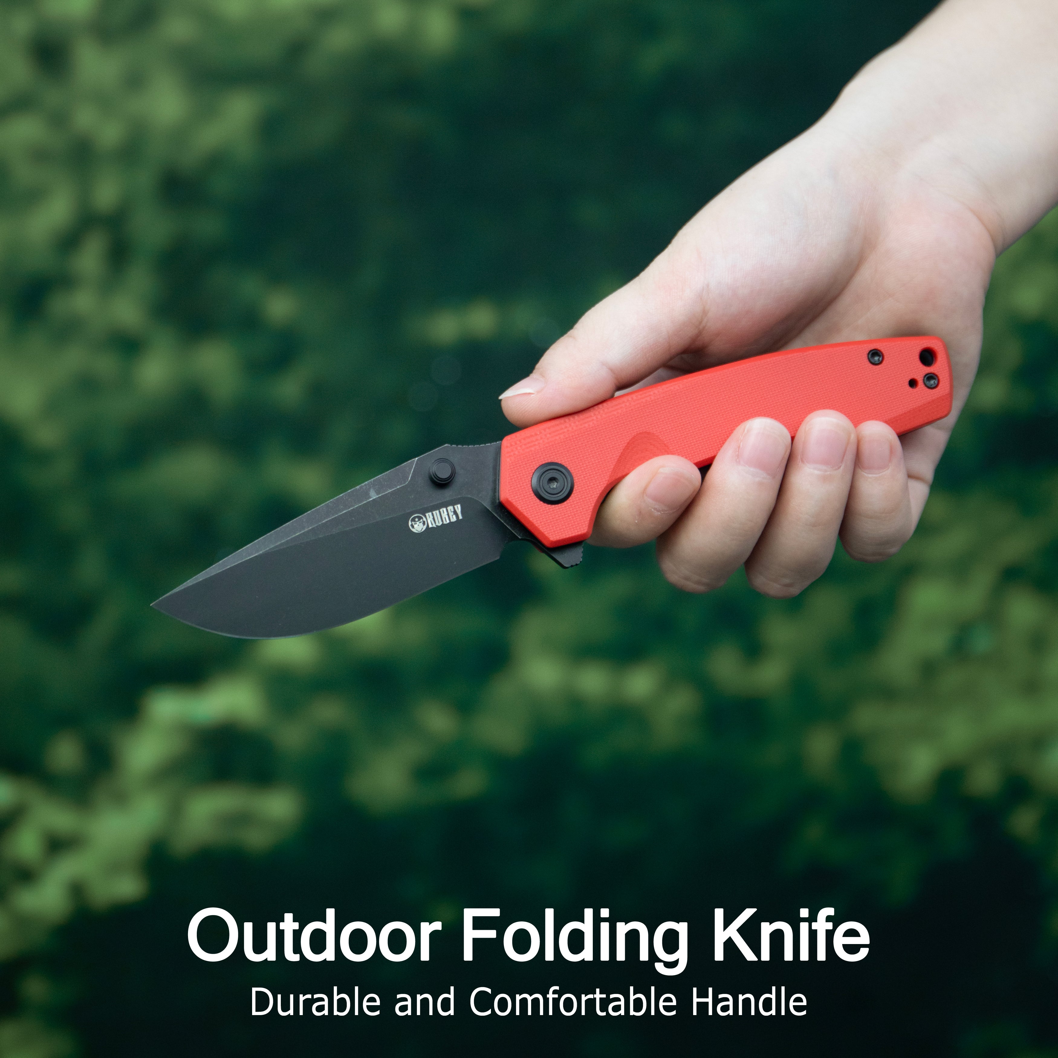 Calyce Liner Lock Flipper Folding Knife Ultem Handle 3.27" Blackwashed 14C28N KU901Z