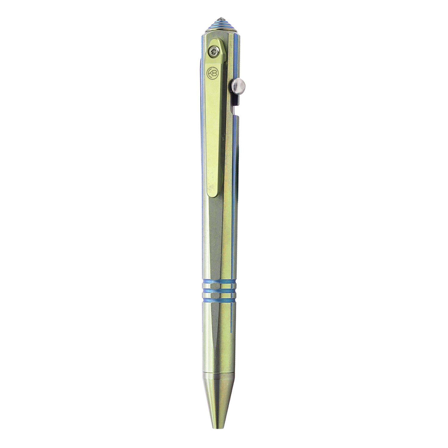 KUBEY Titanium Tactical Pen (Gold)
