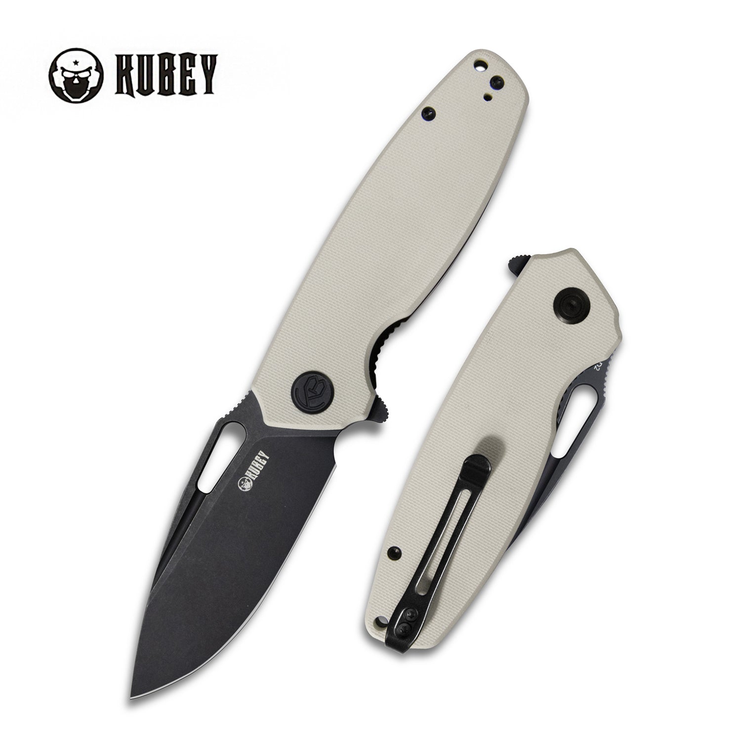 Tityus Linerlock Black White KU322H