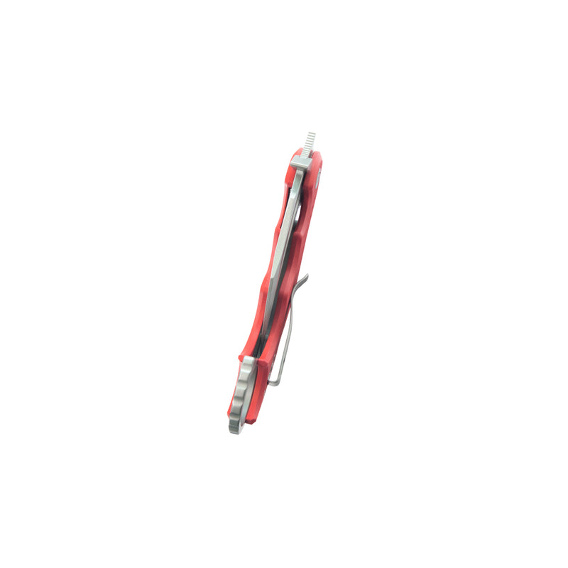 Mini Wrath Karambit Folding Knife Red G-10 Handle 2.44" Beadblast 14C28N Blade KU262D