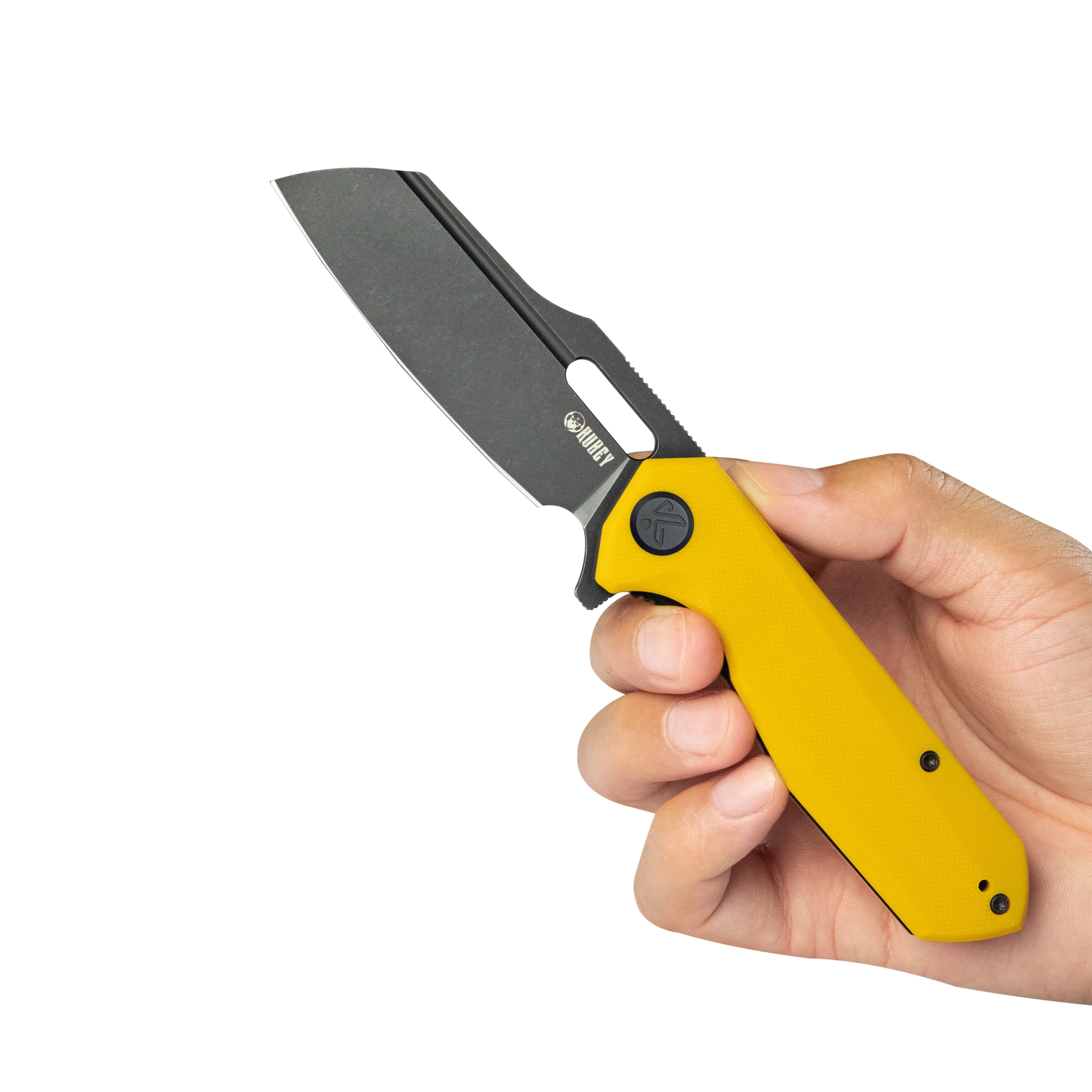 Atlas Linerlock Black Yellow KU328E