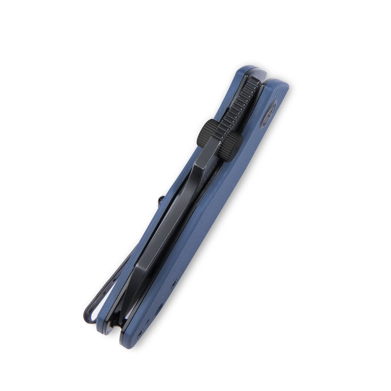 Monsterdog Liner Lock Folding Knife Denim Blue G10 Handle 2.95" Darkwashed 14C28N KU337B