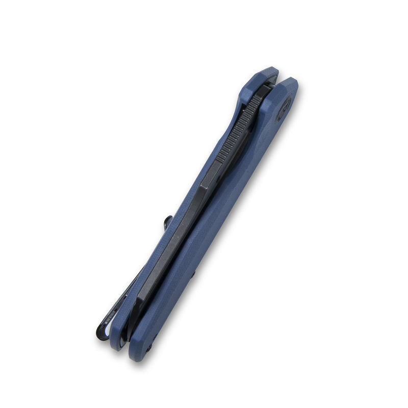 Atlas Nest Liner Lock Folding Knife Denium Blue G10 Handle 3.31" Dark Stonewashed 14C28N KU328B