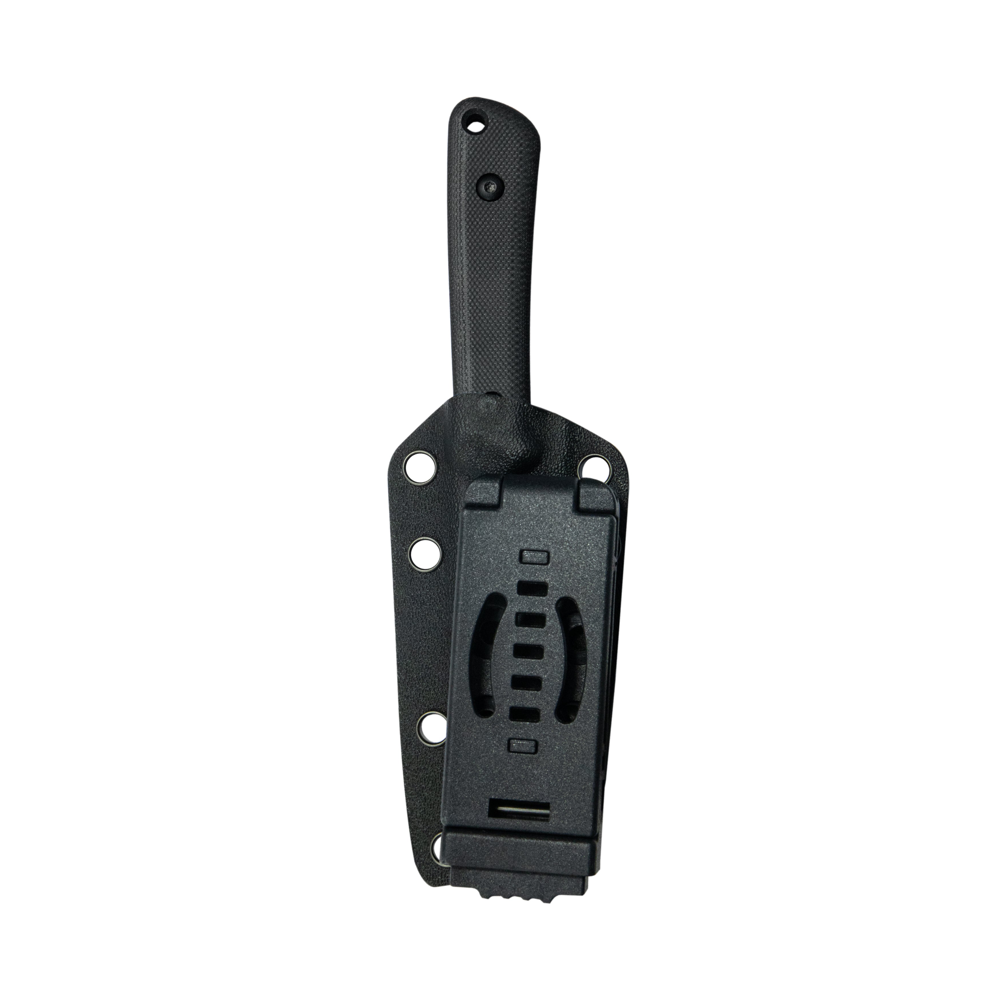 Kubey Thorn Fixed Blade Knife Black G10 Handle 2.8