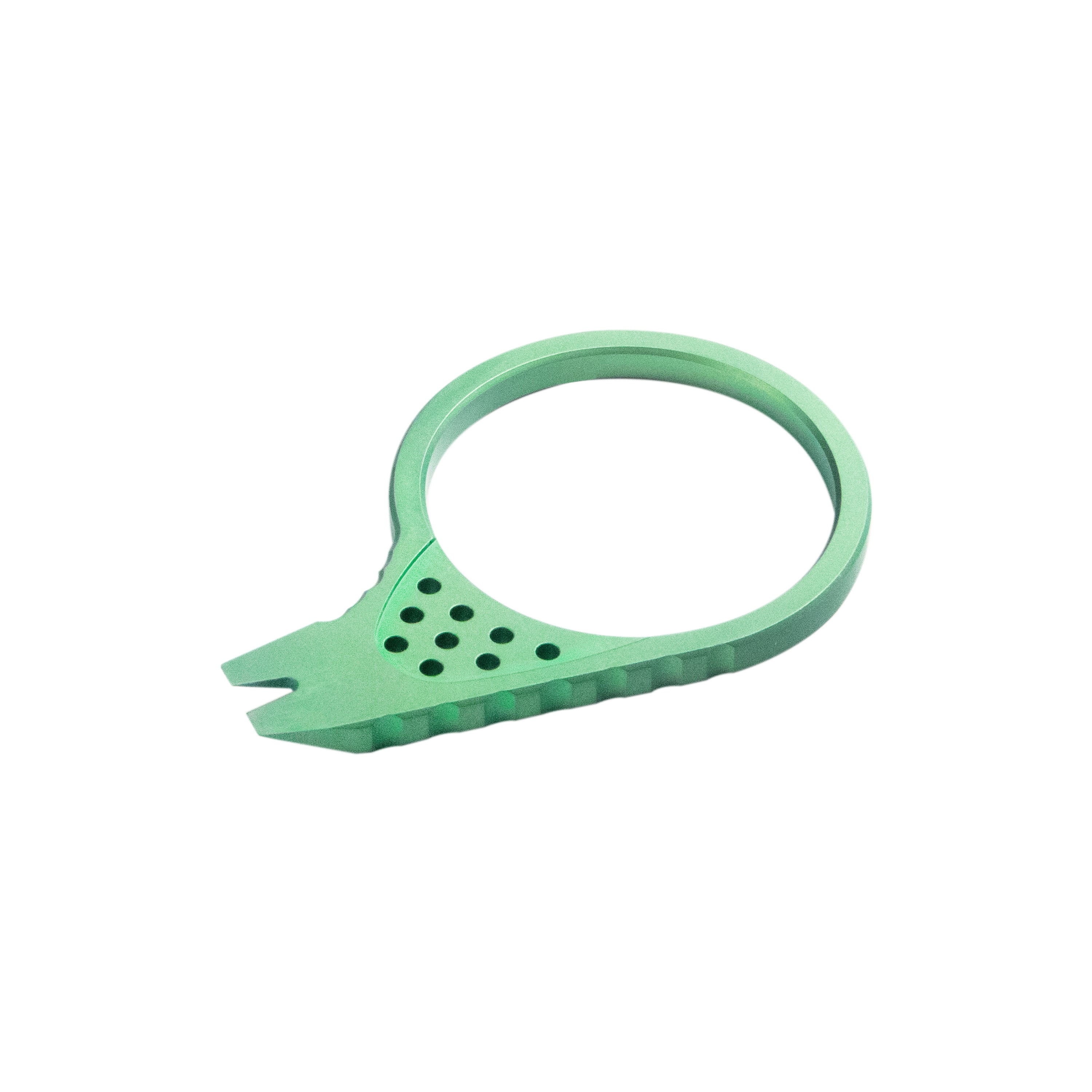 Kubey Multitool Green Titanium Finger Ring Pry Bar KU410C