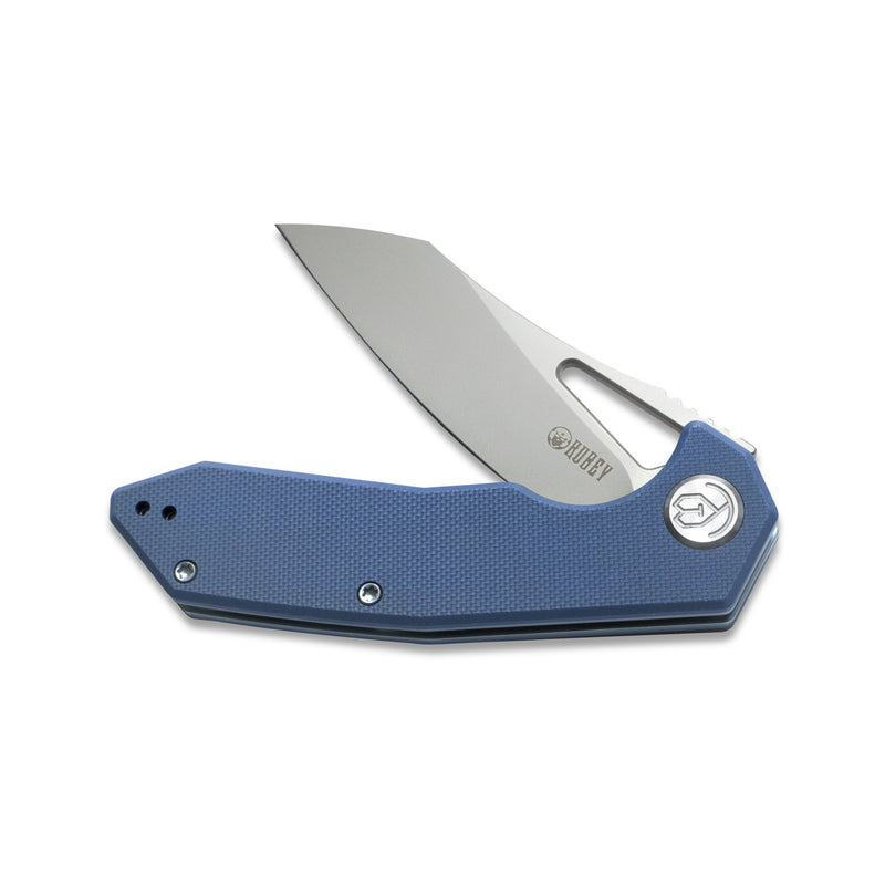 Vagrant Liner Lock Folding Knife Denim Blue G10 Handle (3.1" Sandblast AUS-10) KU291F