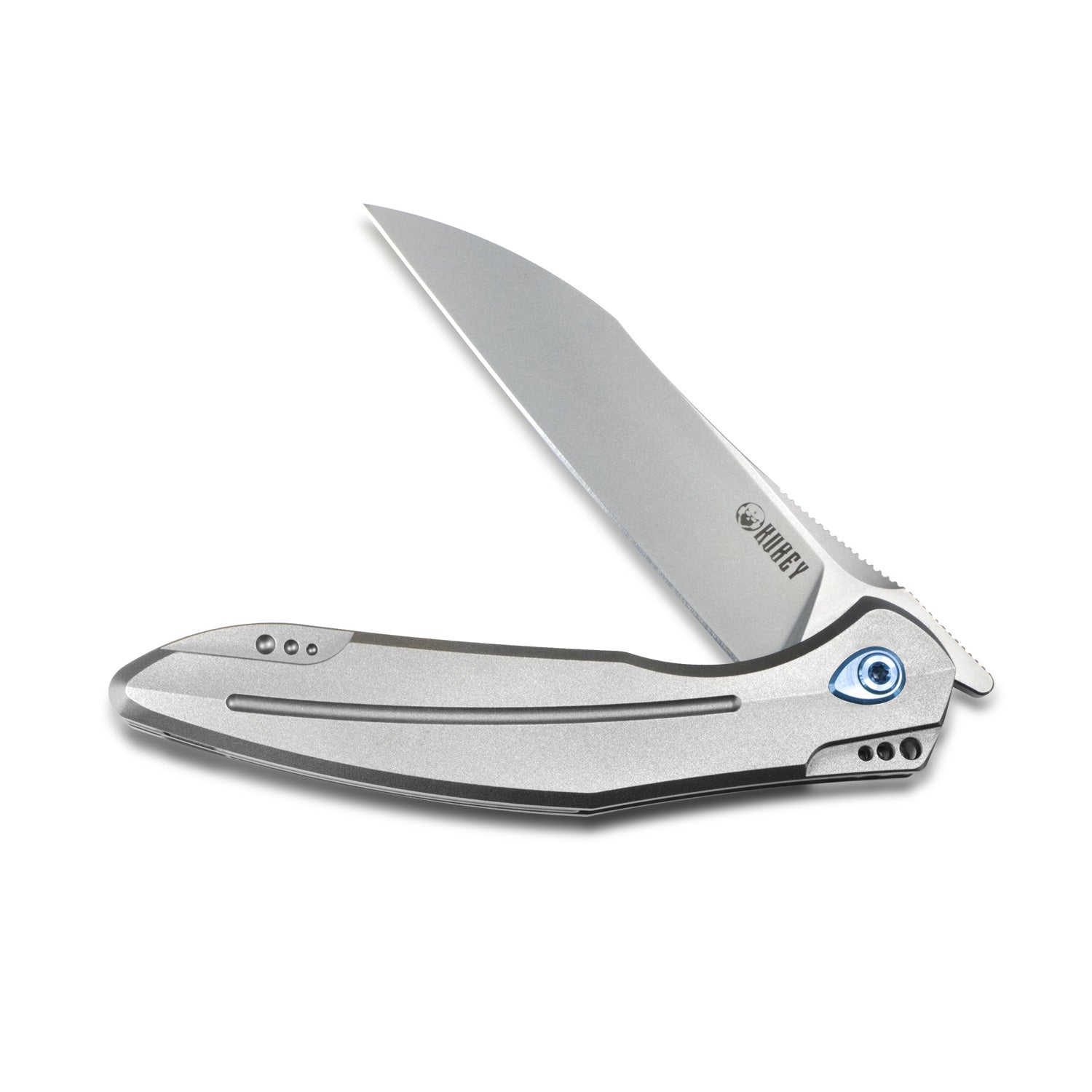 hok　バラクーダ Kubey Barracuda Liner Lock Front Flipper Folding Knife
