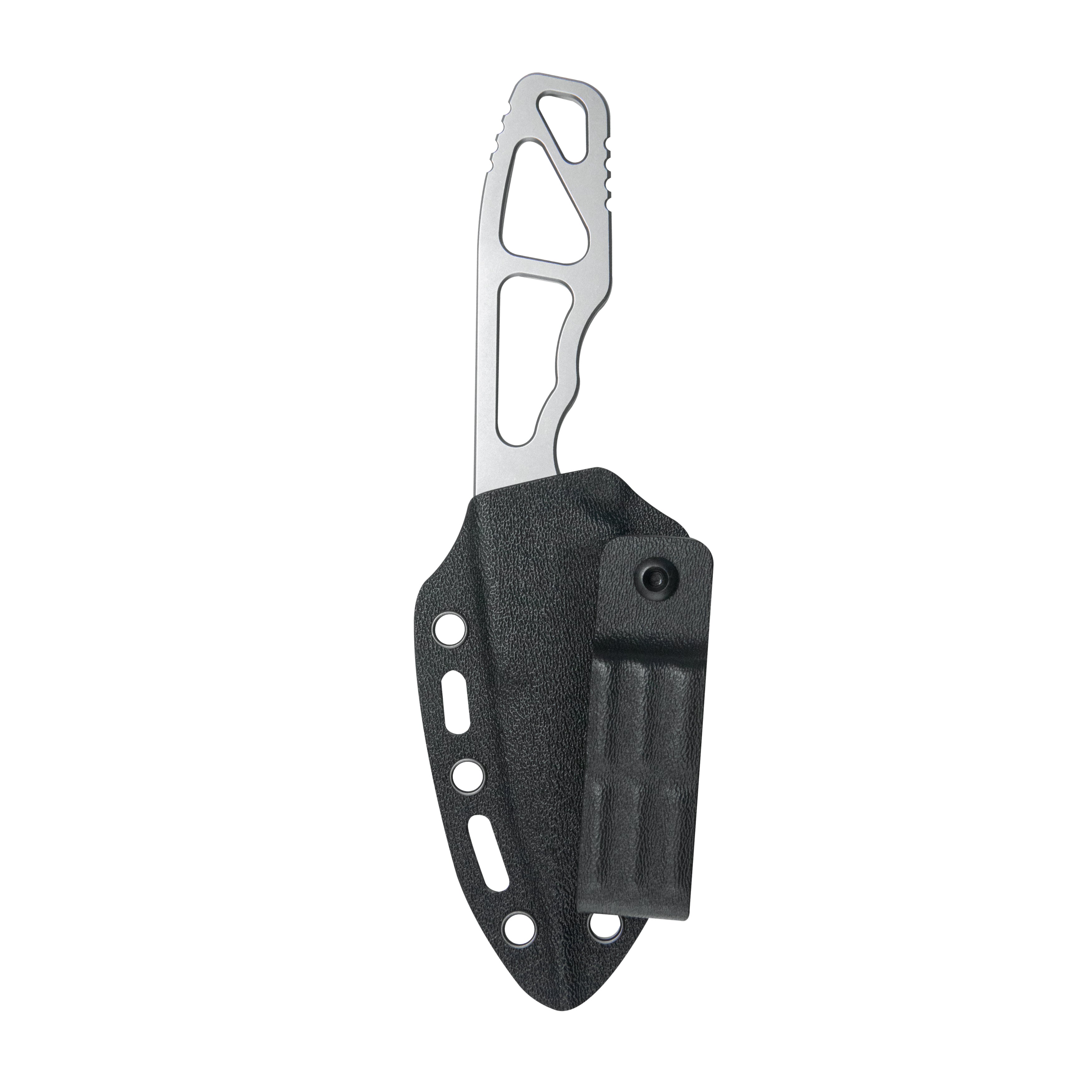 Kubey 7.62 TAG Fixed Blade Knife Beadblast AUS-10 Handle 3.15'' Beadblast AUS-10 Blade Knife KU282A
