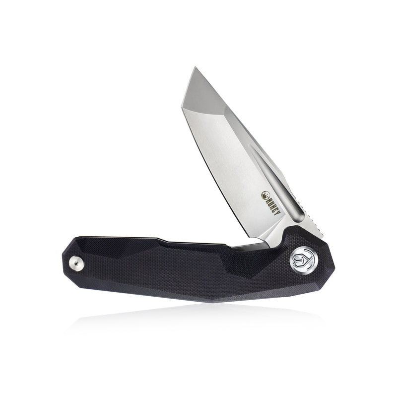 Carve Nest Liner Lock Tactical Folding Knife Black G10 Handle 3.27'' Sandblast D2 KB237A