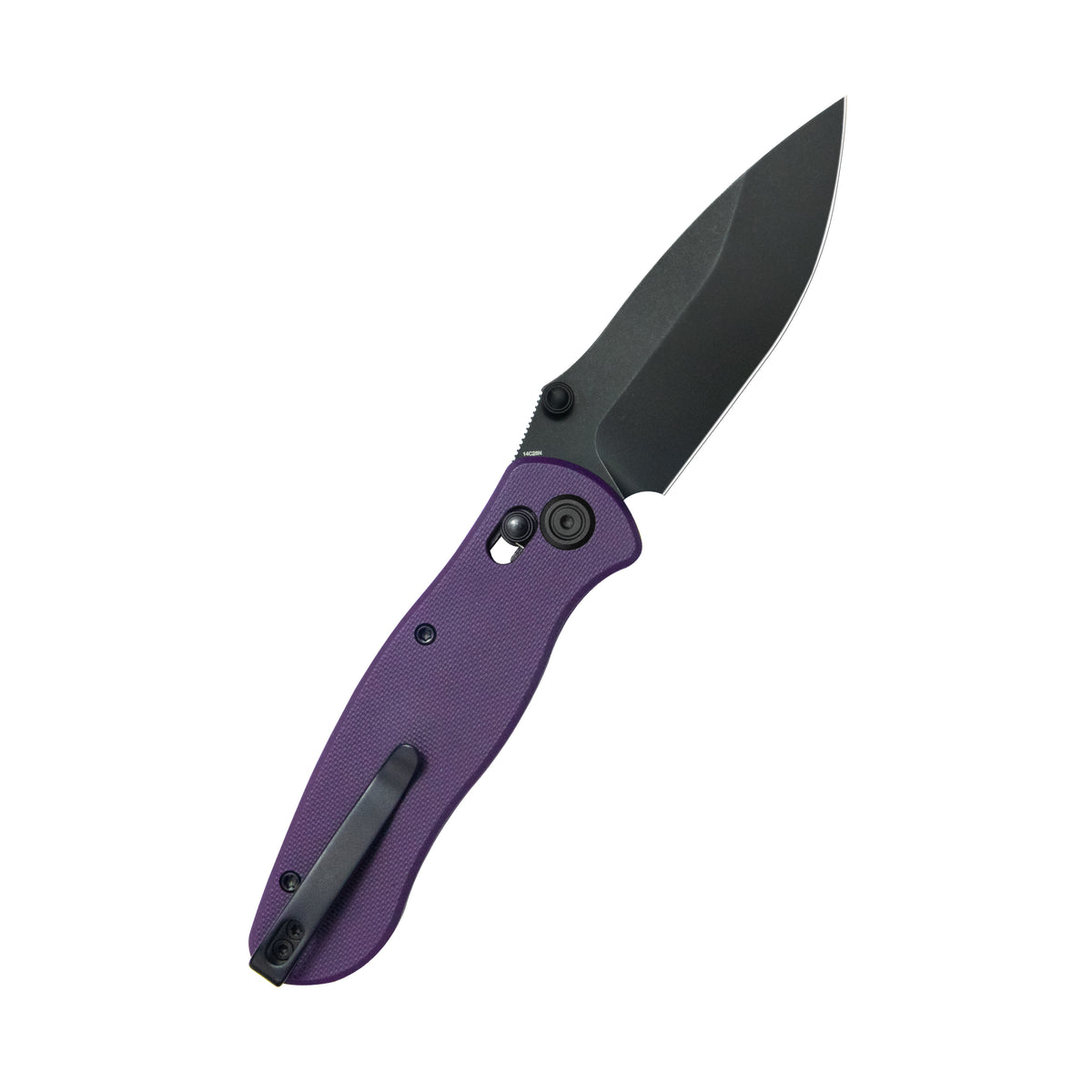 Pebble Crossbar Lock Black Purple KU481D