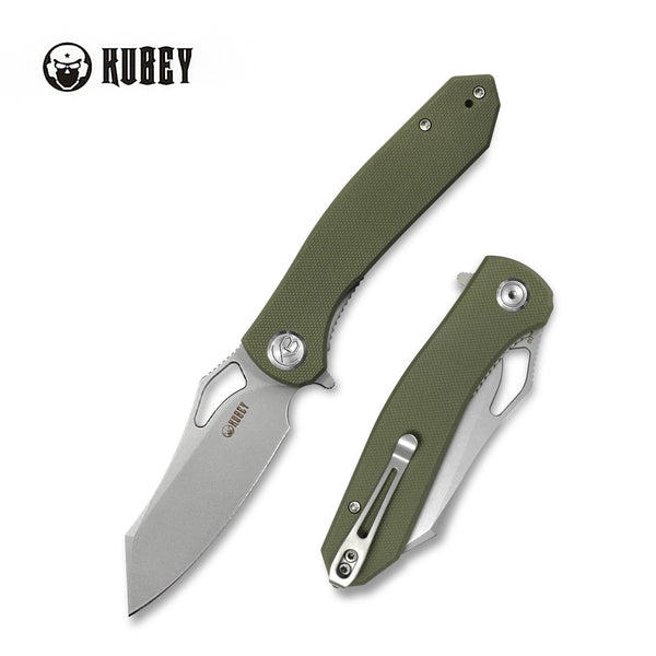 Kubey Drake Nest Lliner Lock G10 Handle D2 Blade Folding Knife EDC Outdoor KU310C