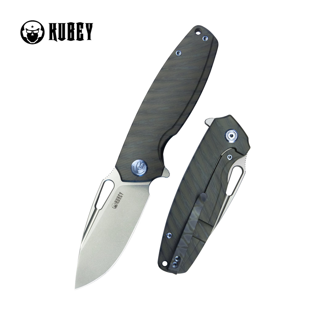 Tityus Framelock Flamed Ti KB360E