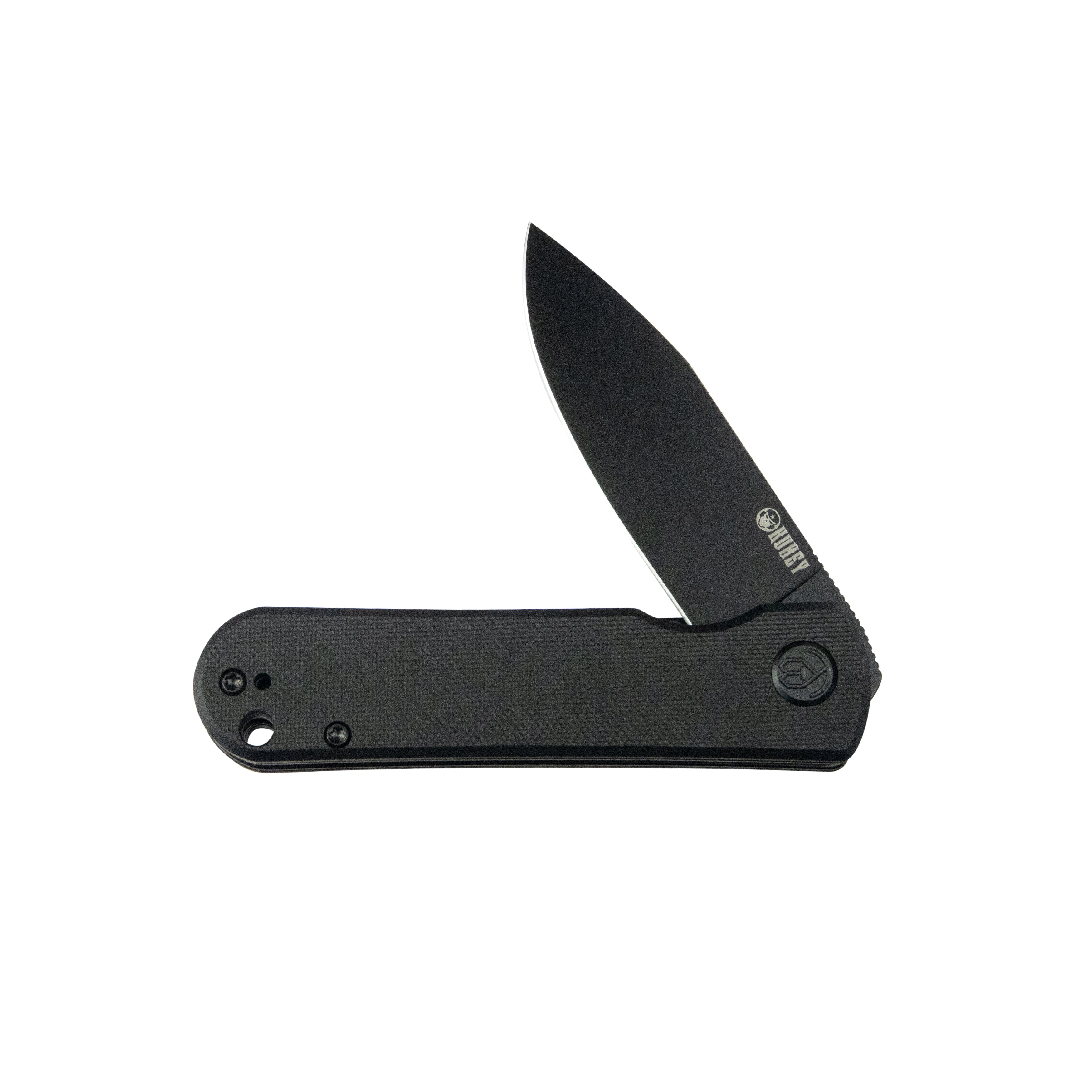 NEO Outdoor Folding Pocket Knife Black G10 Handle 3.43" Blackwash AUS-10 KU371B