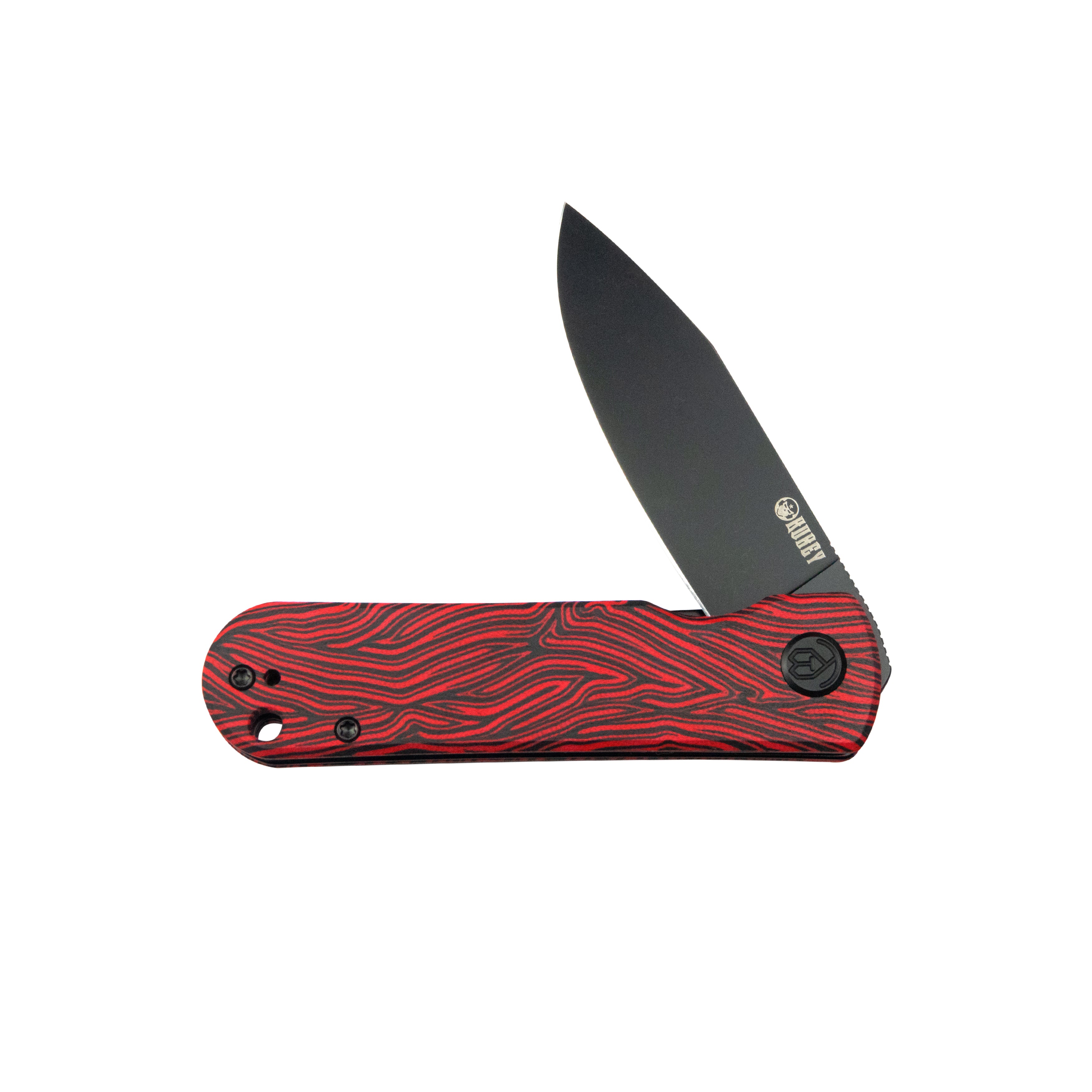 NEO Linerlock Black Red Blk KU371F