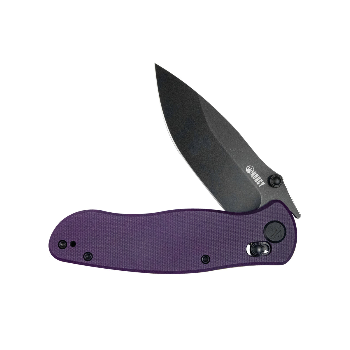 Pebble Crossbar Lock Black Purple KU481D