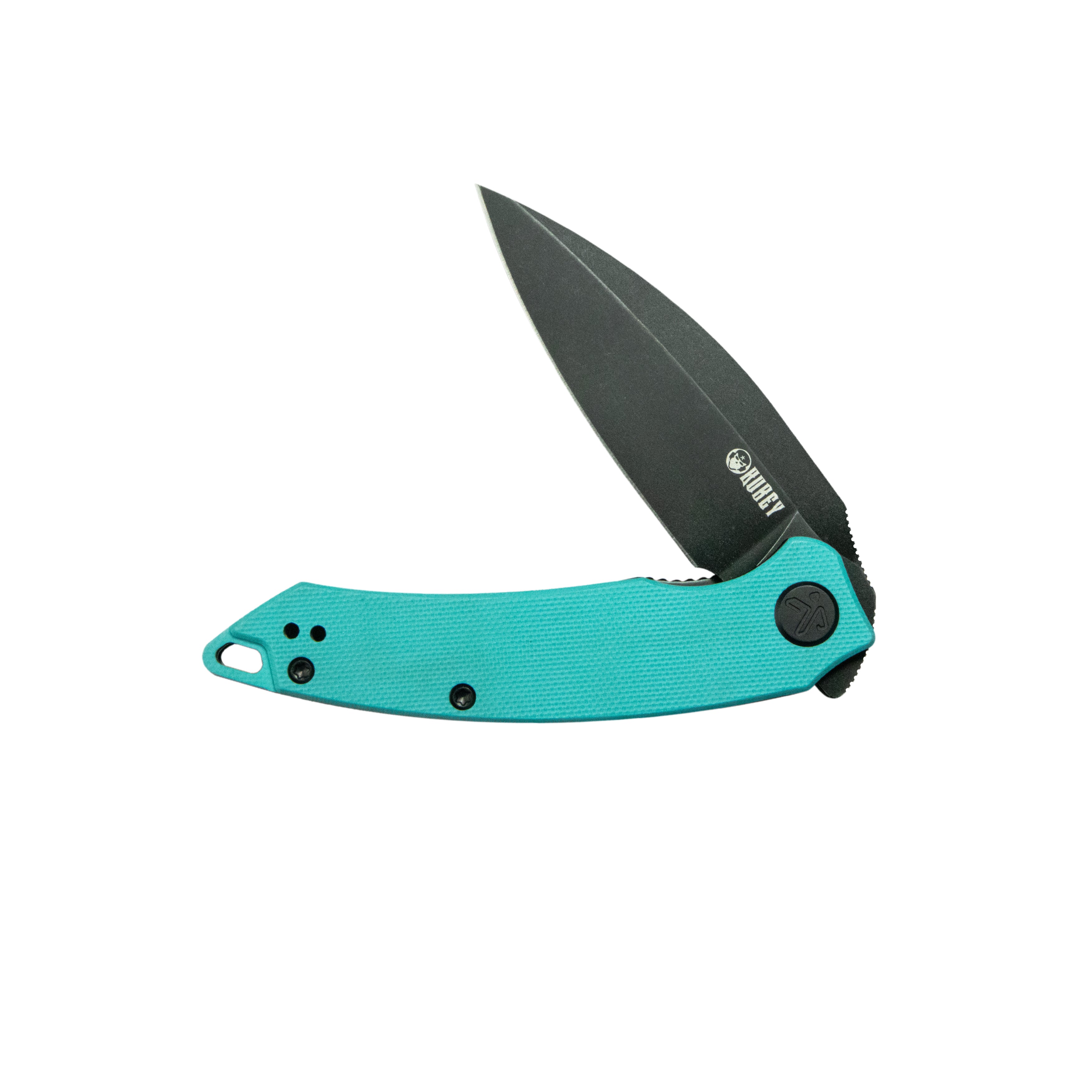 Leaf Linerlock Black Tiffany Blue KU333I