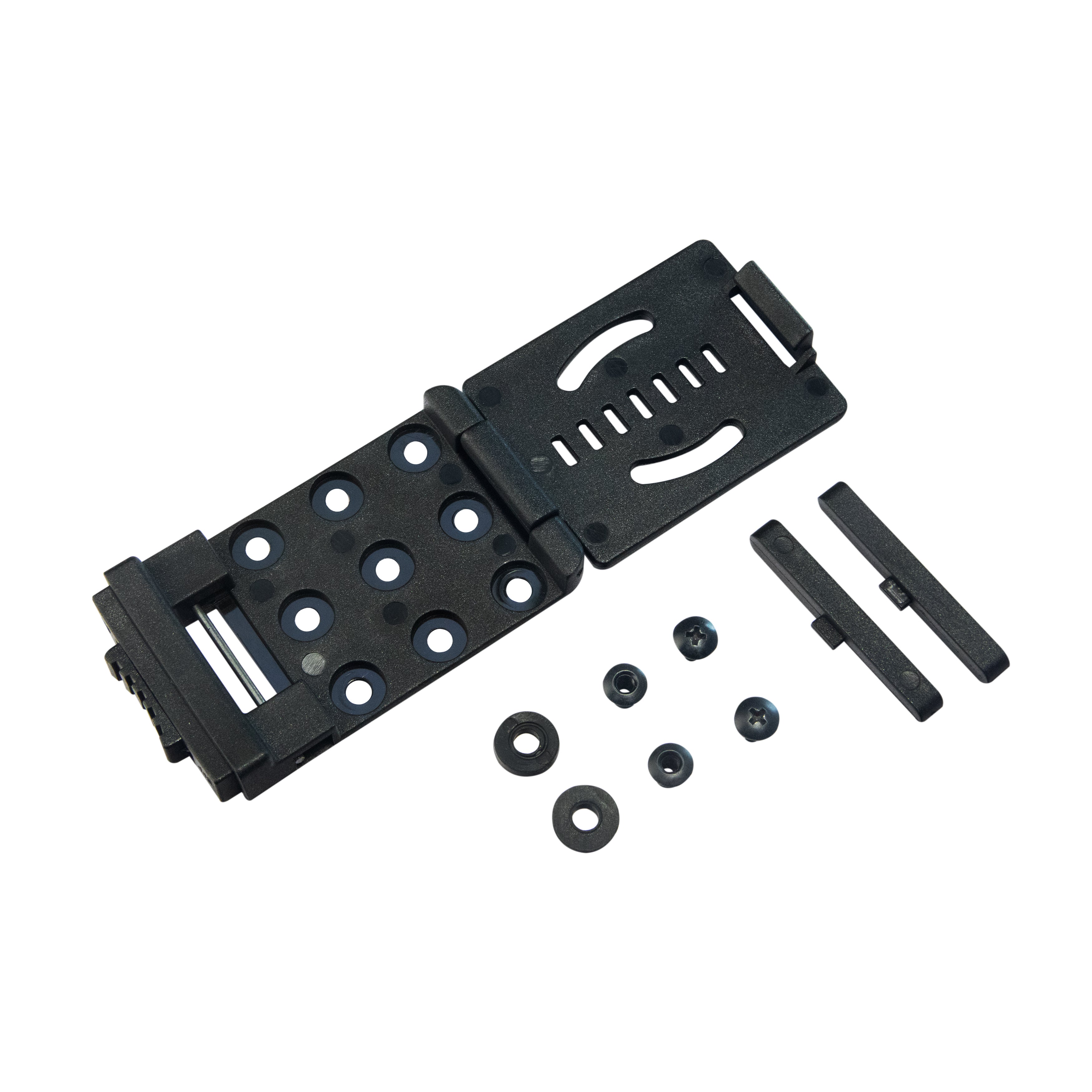 Kubey Tek-lok Craton Belt Loop for Kydex Sheath, 1 Piece with 2 Cross Slot Screws, Black, KH037