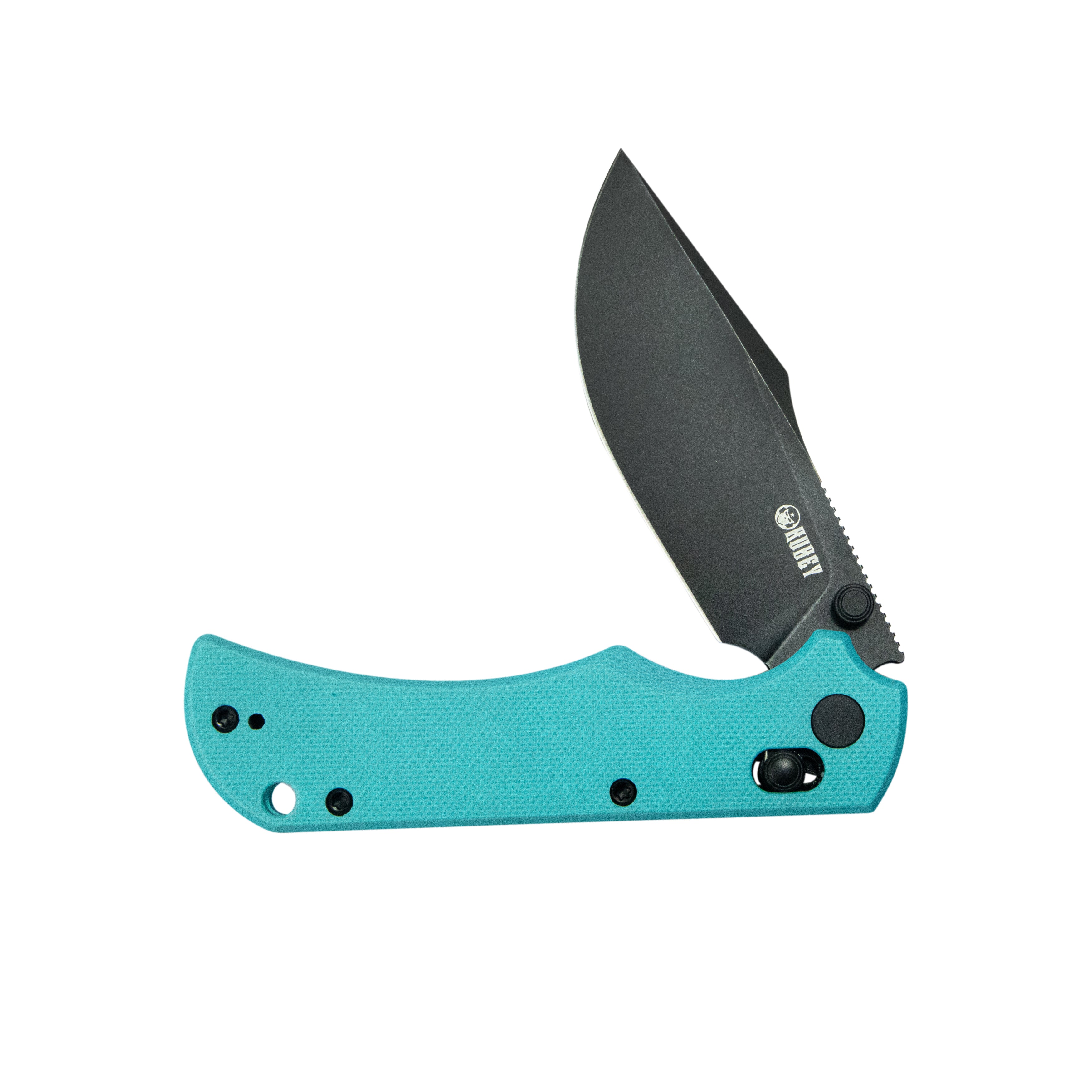 Iguana Crossbar Lock Black Tiffany Blue KU503C