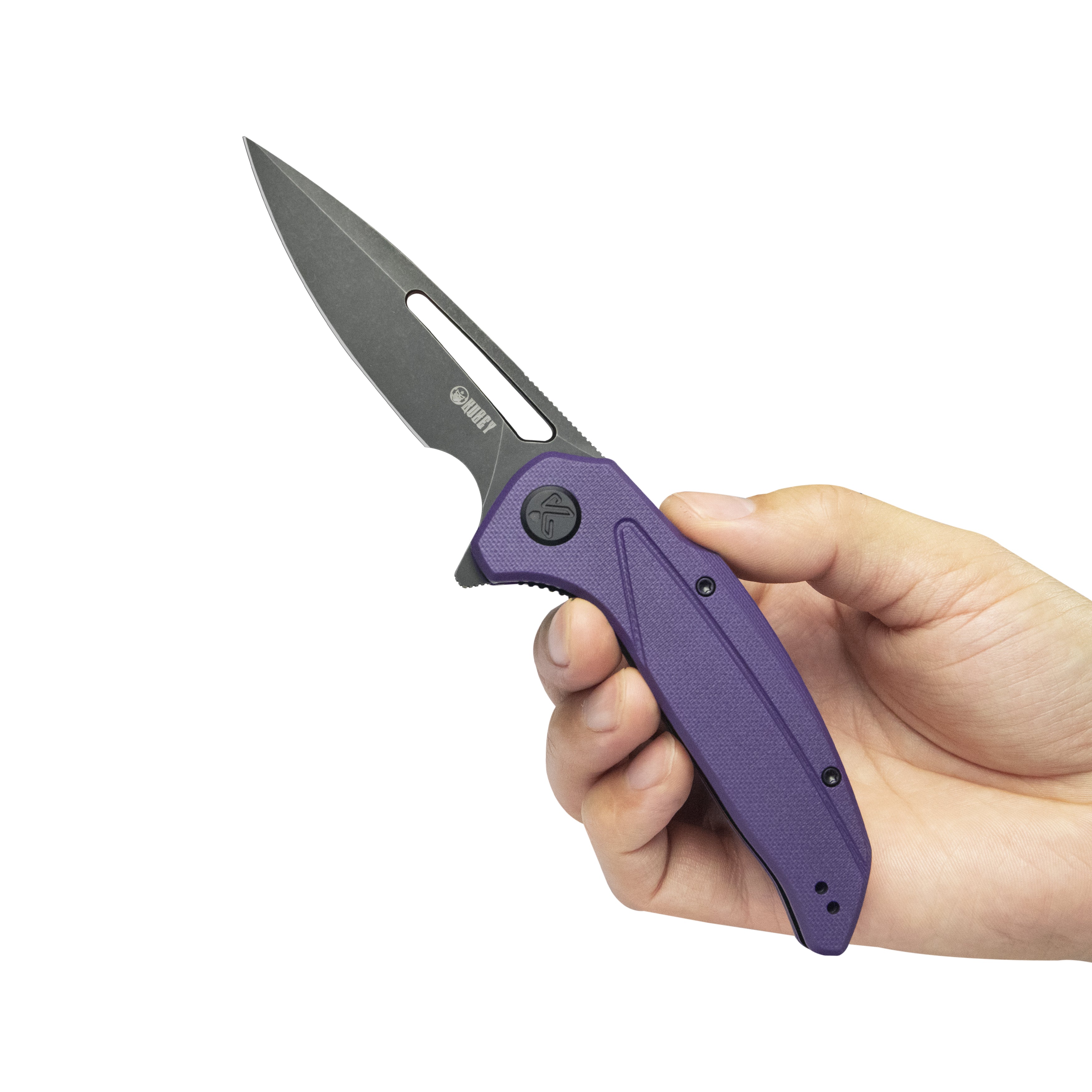 Nautilus Linerlock Black Purple KU372A