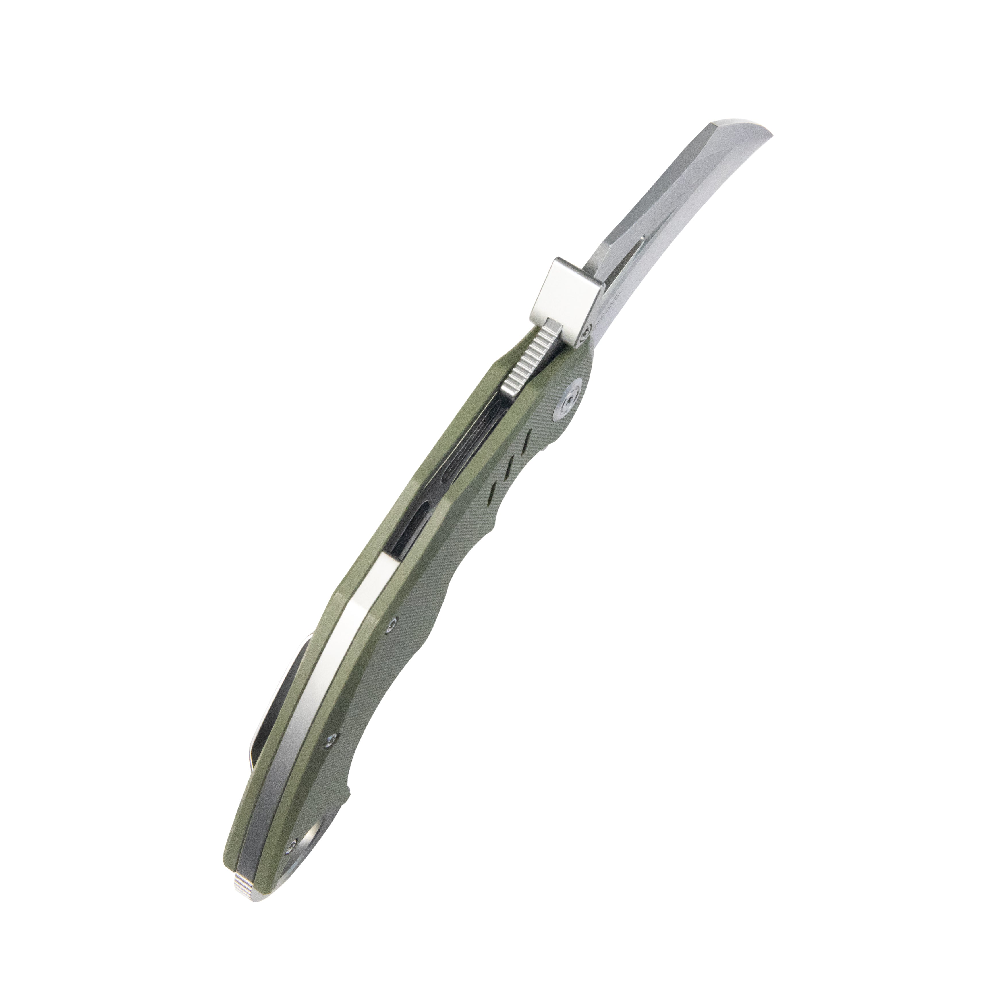 Wrath Karambit Folding Knife Green G-10 Handle 2.68" Beadblast 14C28N Blade KU261B