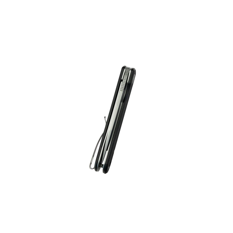 NEO Outdoor Folding Pocket Knife Black G10 Handle 3.43" Beadblast AUS-10 KU371A