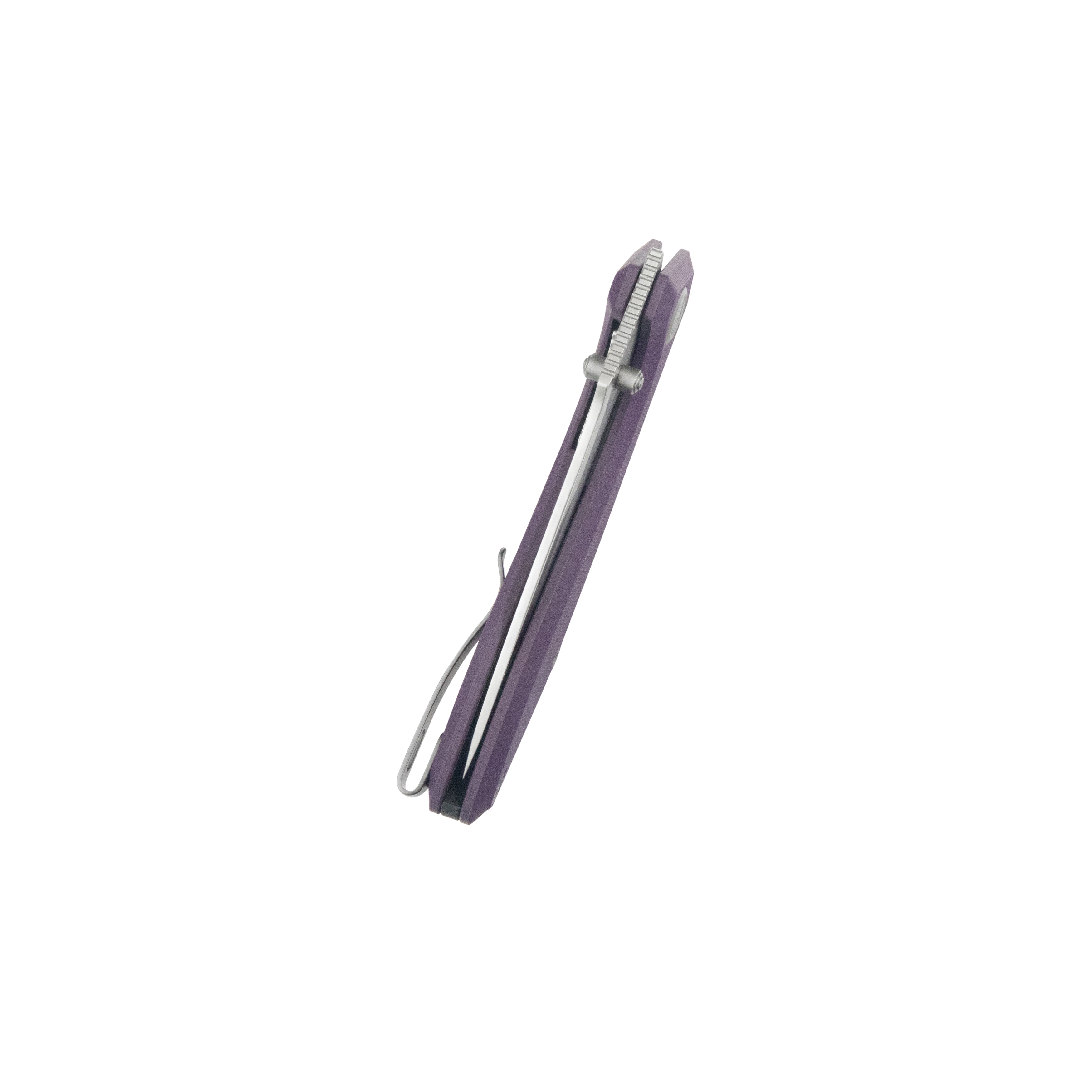 Ruckus Liner Lock Folding Knife Purple G10 Handle 2.8" Bead Blasted CPM 20CV KB314T