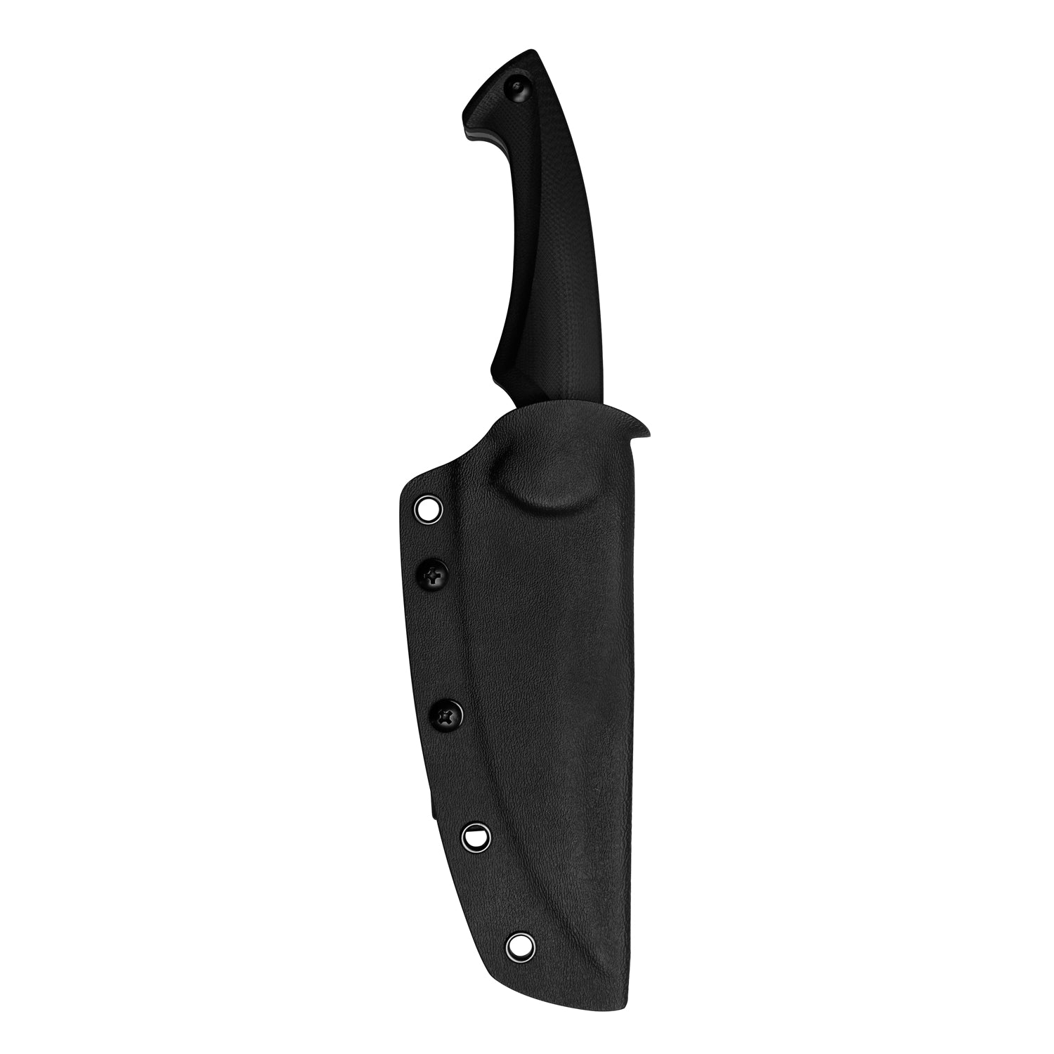 Scimitar Fixed Blade Hunting Knife G10 Handle (5.4" Coated D2) KU231B