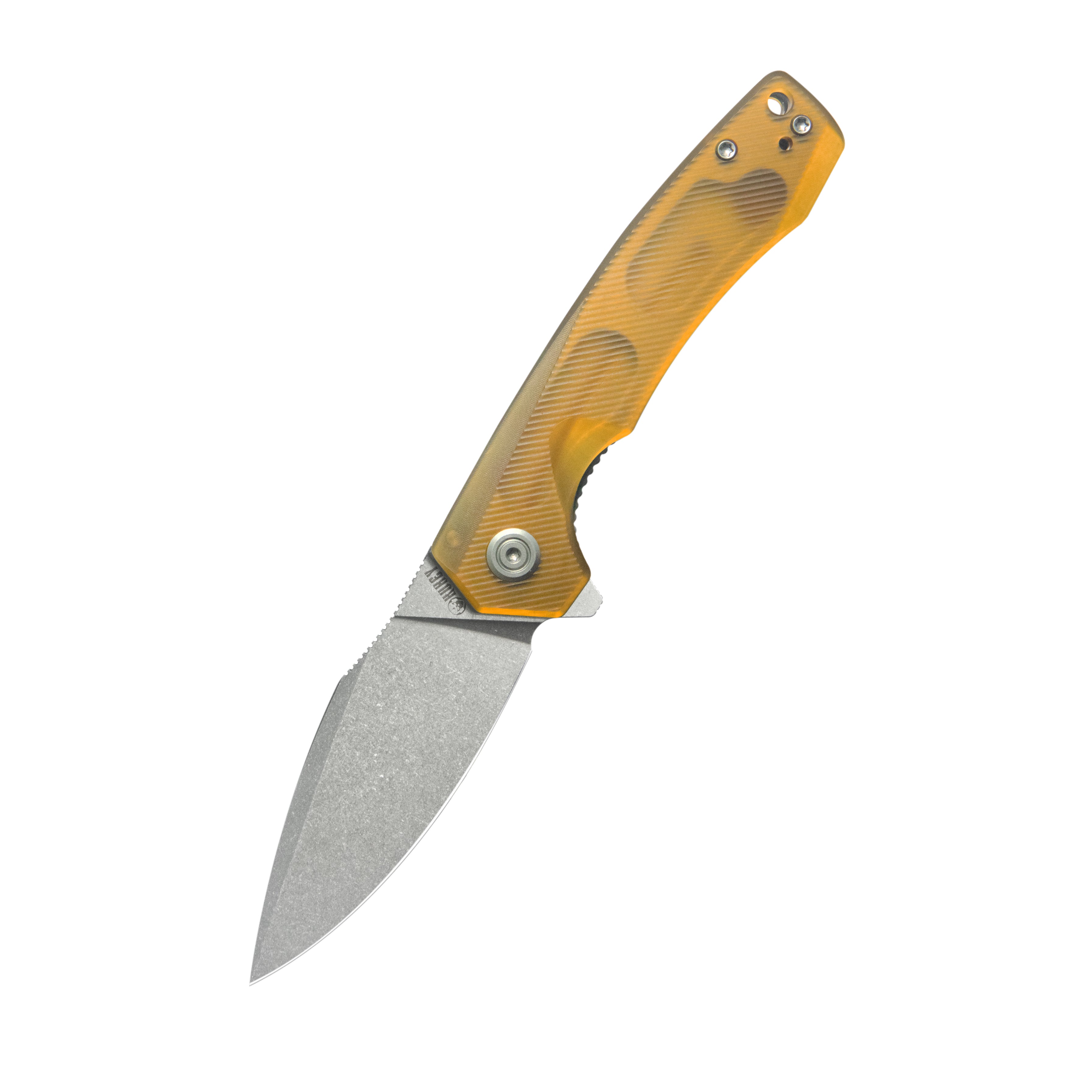 Calyce Liner Lock Flipper Folding Knife Ultem Handle 3.27" Bead Blasted 14c28n KU901W