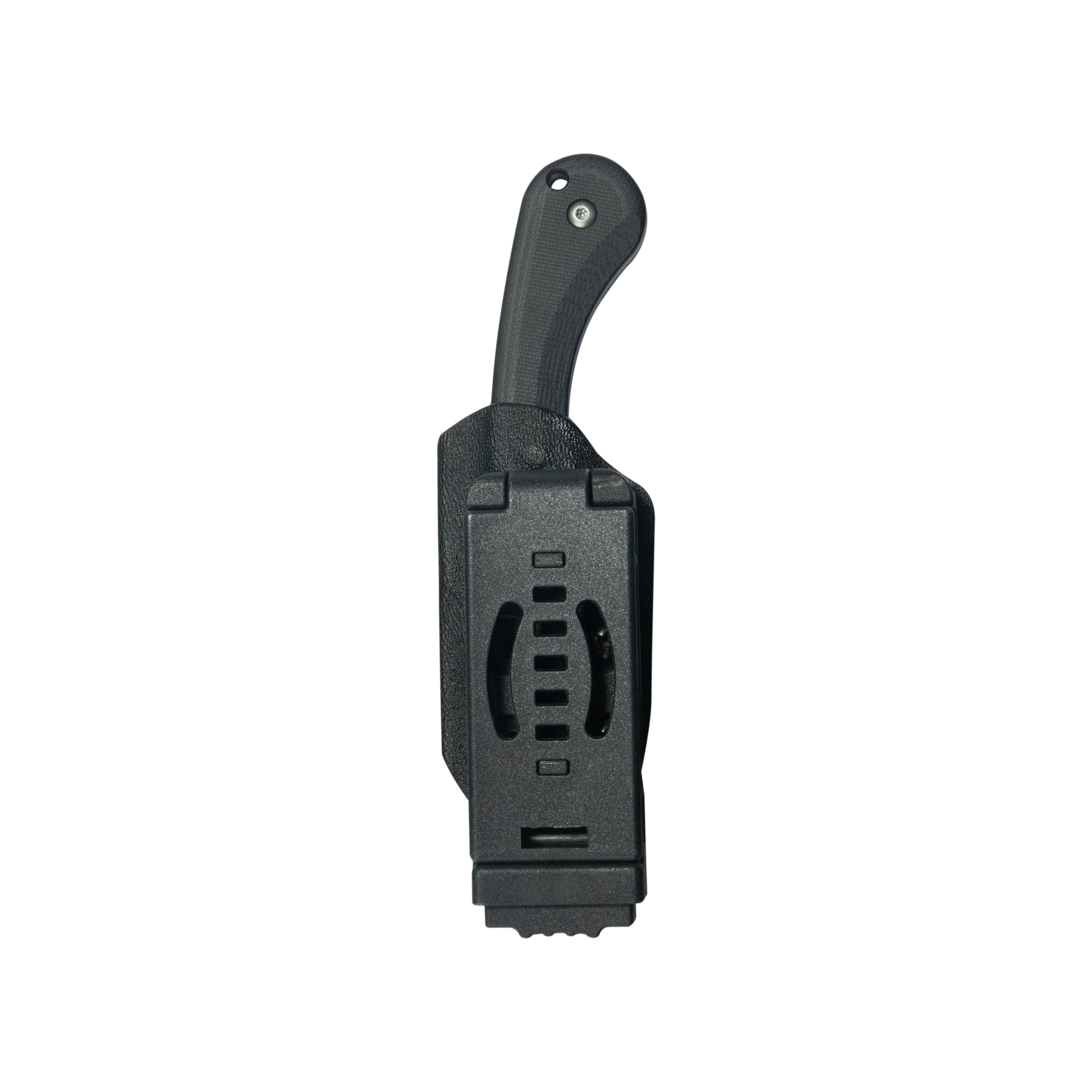 Kubey Pixie Fixed Blade Knife Black G-10 Handle 2.36" Beadblast 14C28N Blade KU424A