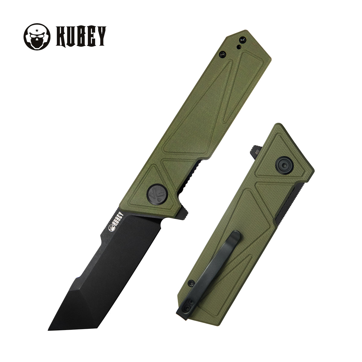 Avenger Linerlock Black Green KU104F