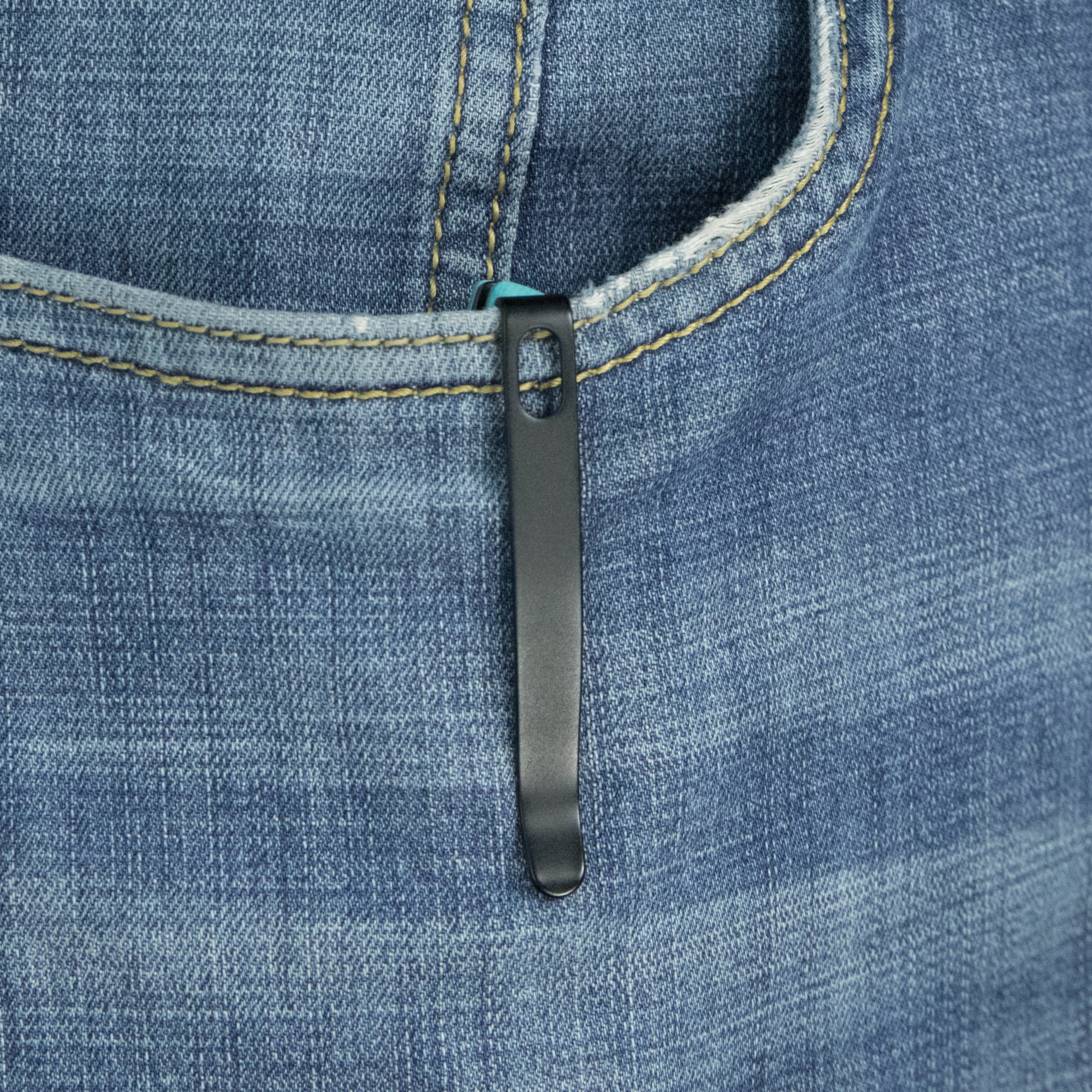 Kubey Nova Liner Lock Flipper Folding Pocket Knife Blue G-10 Handle Blackwash 14C28N KU117S