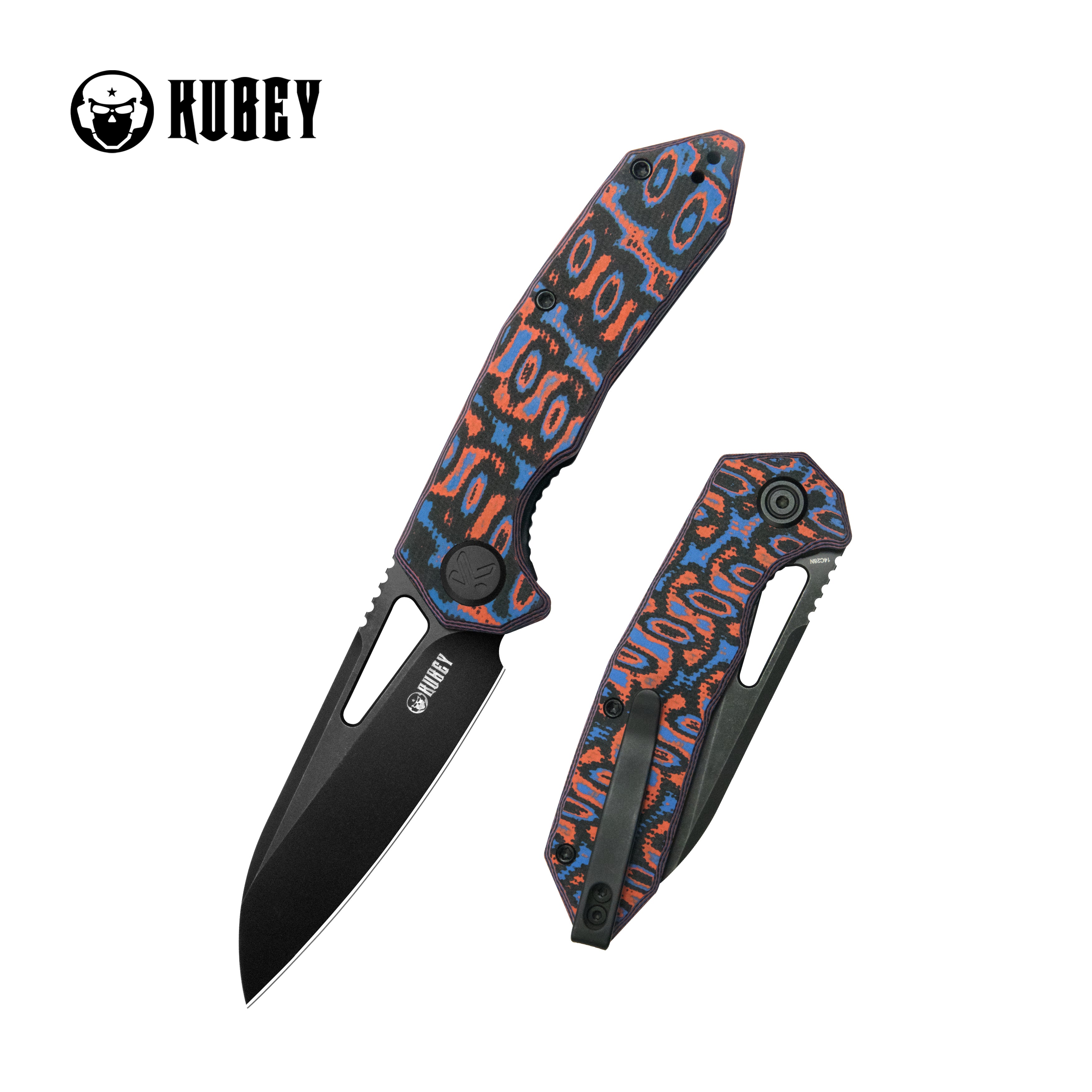 Vagrant Linerlock Black Nebula Micarta KU291-1B