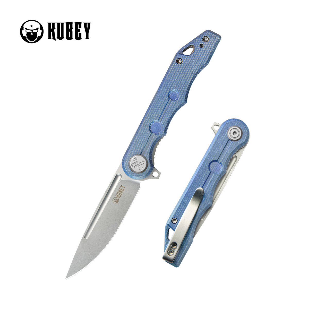 Mizo Flipper Linerlock Blue KU312-1A