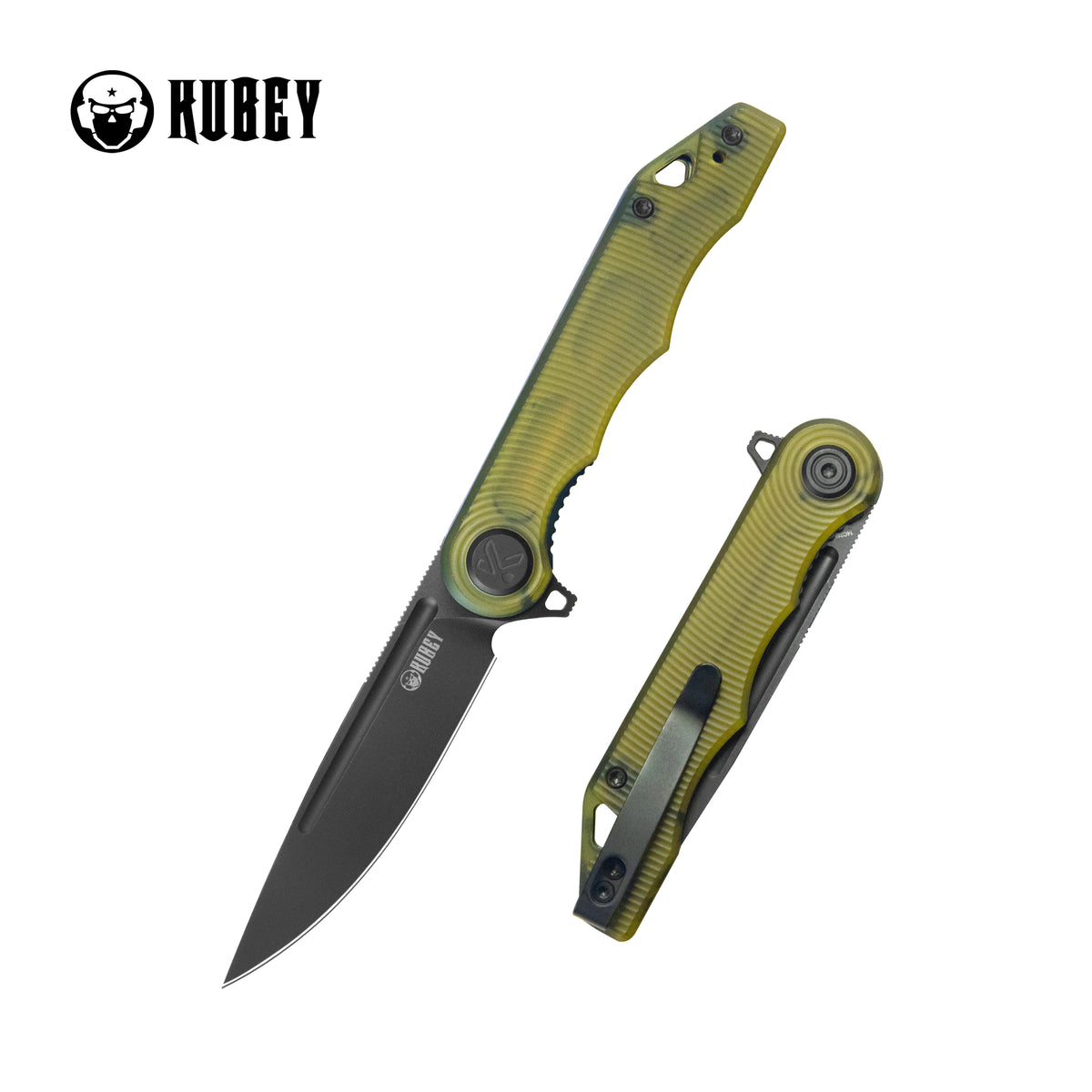 Mizo Flipper Linerlock Black Polycarbonate KU312Y