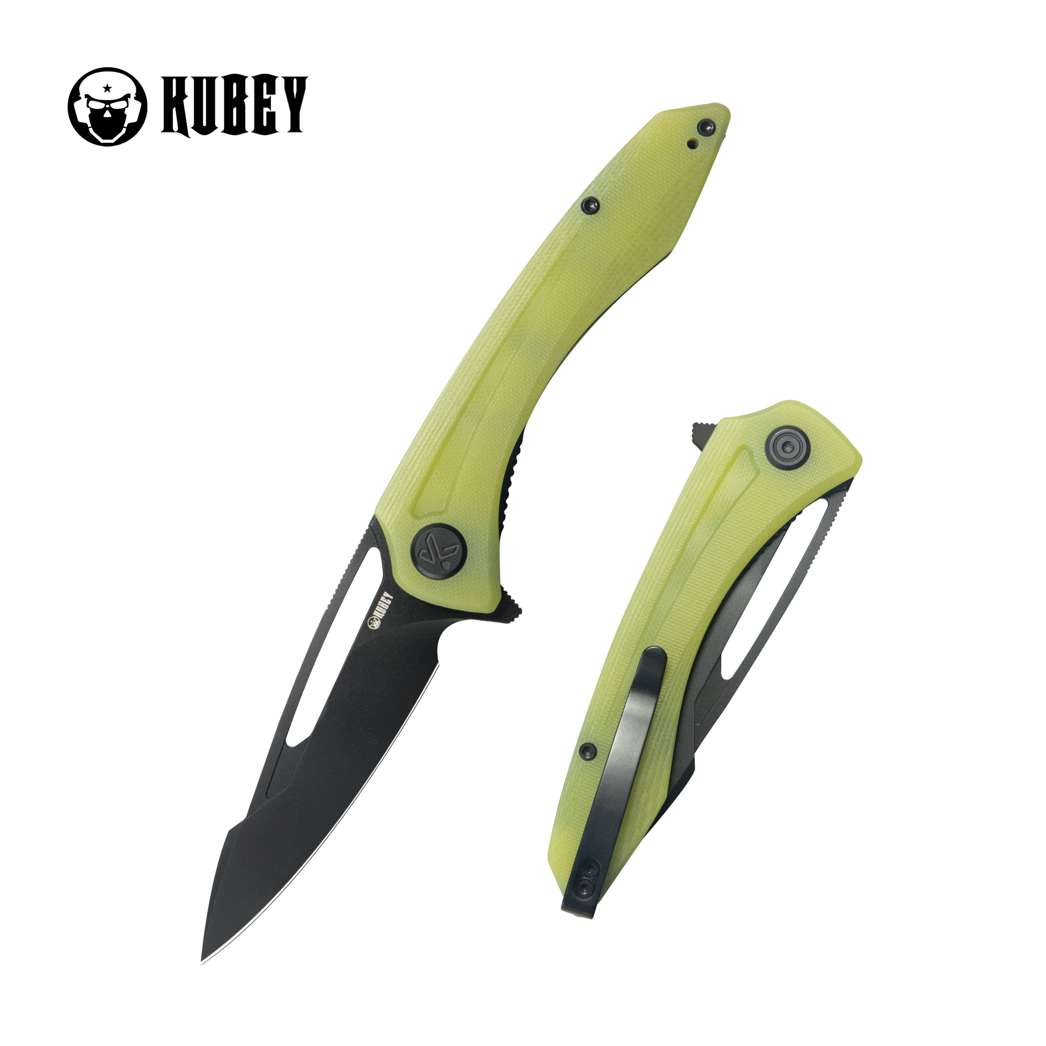 Merced Folding Knife 3.46" Blackwash 14c28n Blade With Durable Translucent Yellow Handle Reliable Tactical Pocket Knife KU345Q