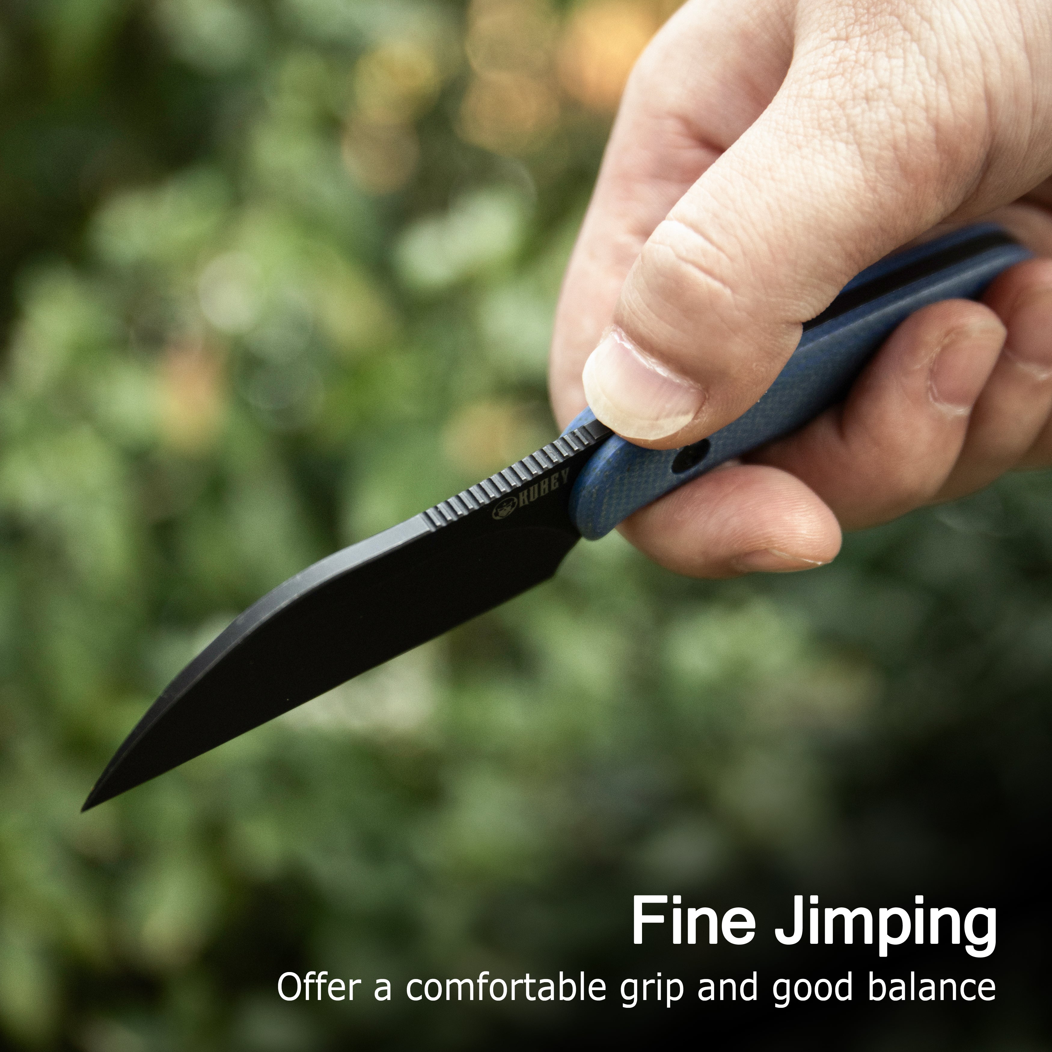 Rockhopper Fixed Blade Black GM KU412F