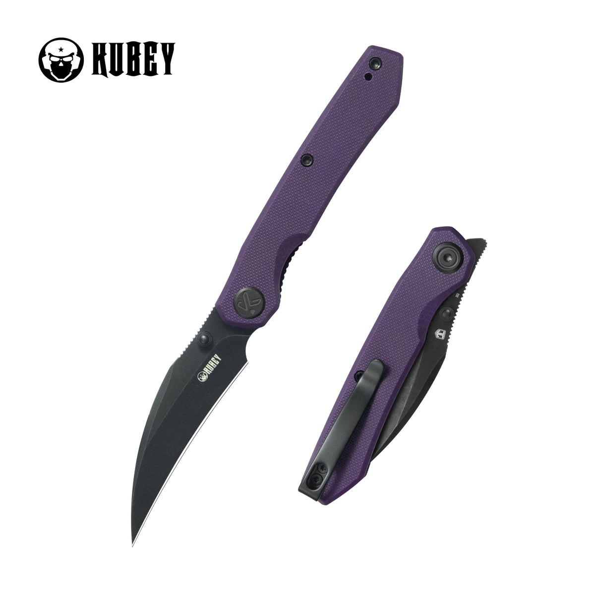 Harpy Liner Locking Black Purple KU414D