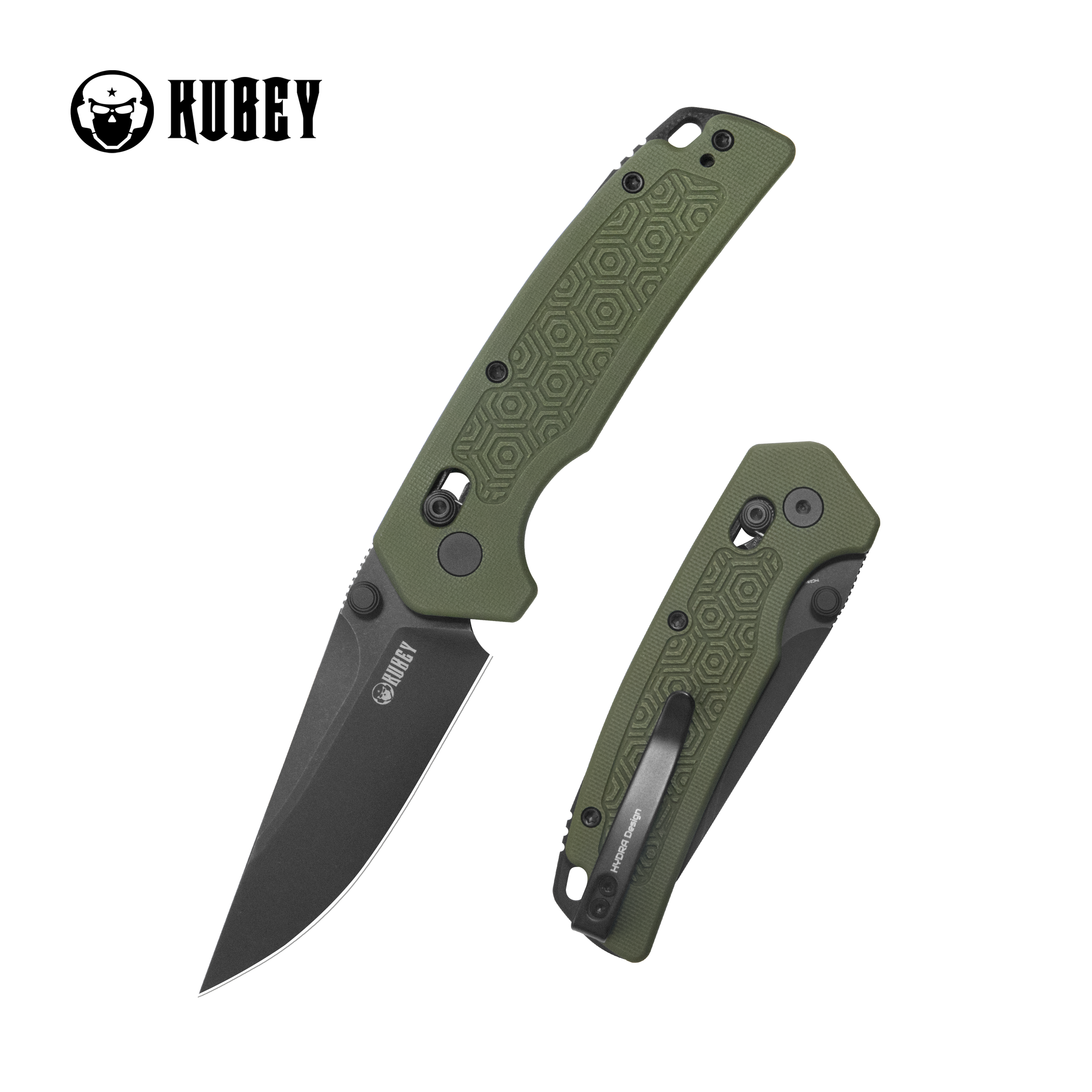 Geri Crossbar Lock Black OD Green KU464C