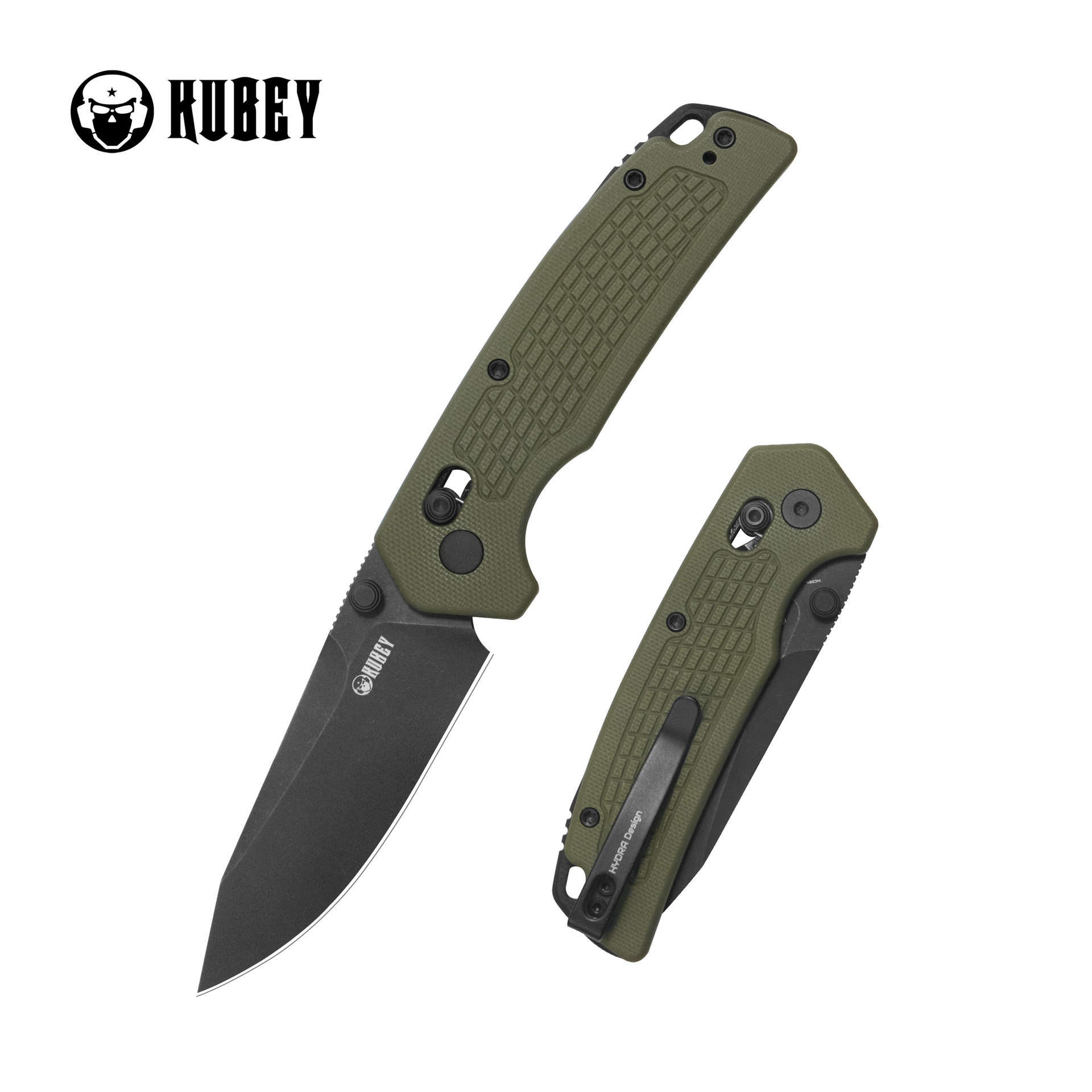 ku。 Freki Crossbar Lock Black OD Green KU465D