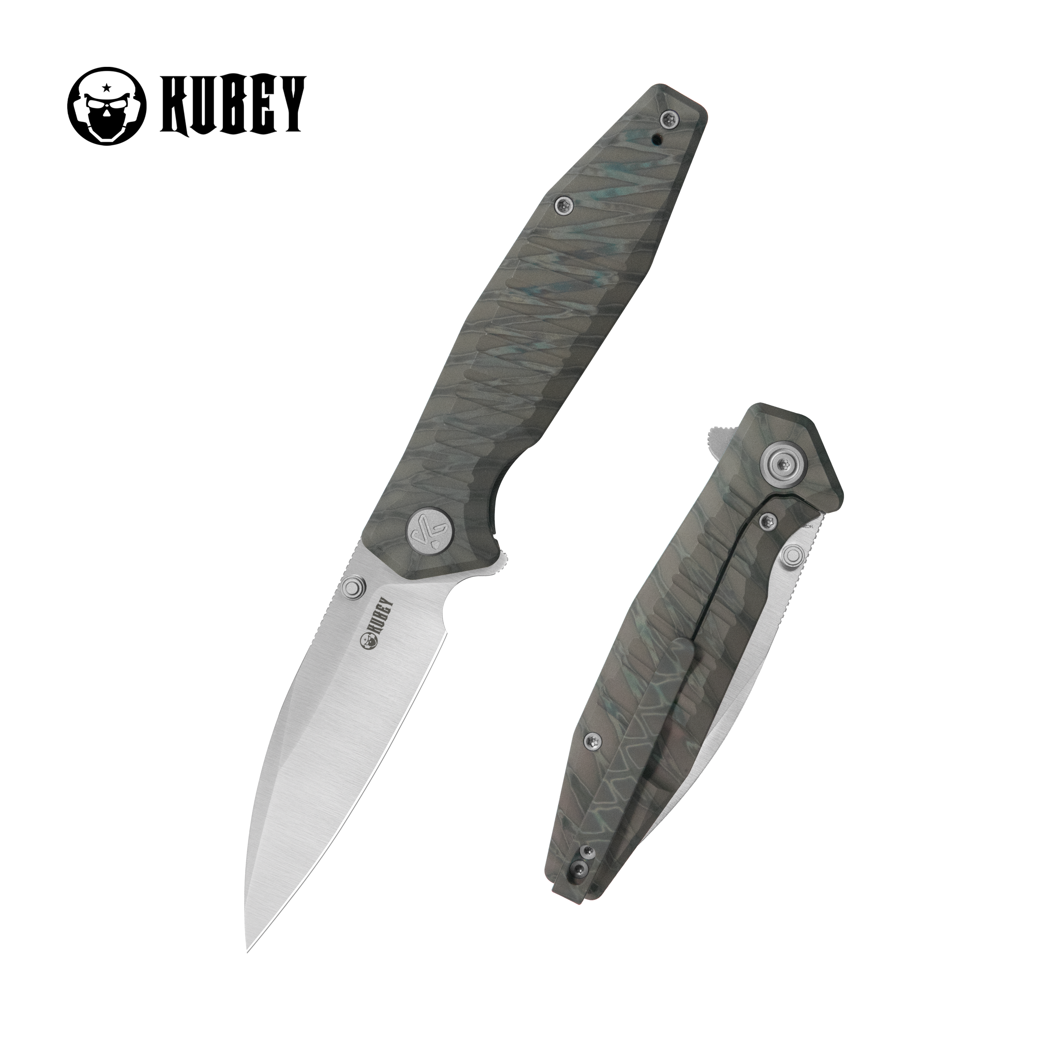 Whammy Framelock Flame Ano Ti KU474C