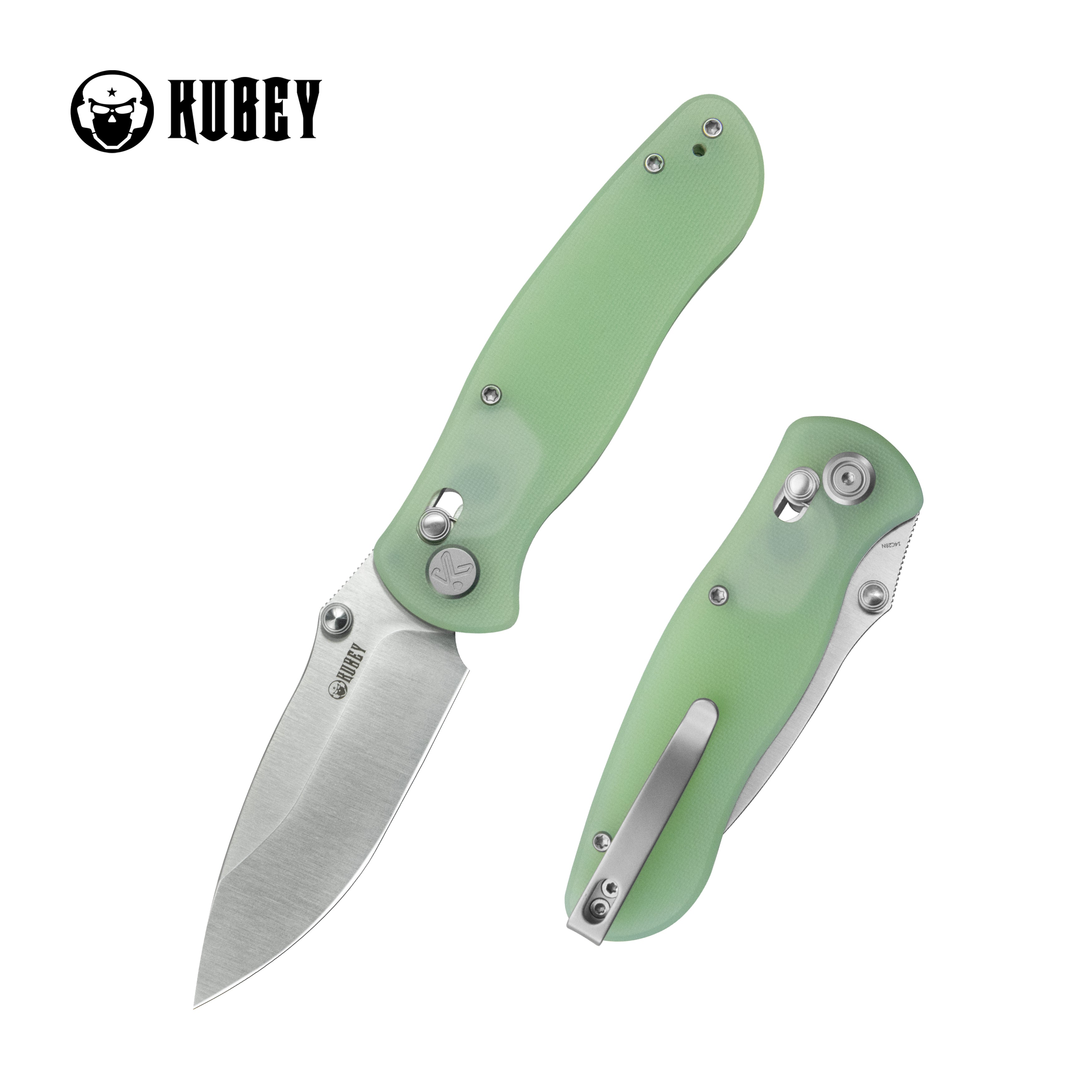 Pebble Crossbar Lock Jade KU481C