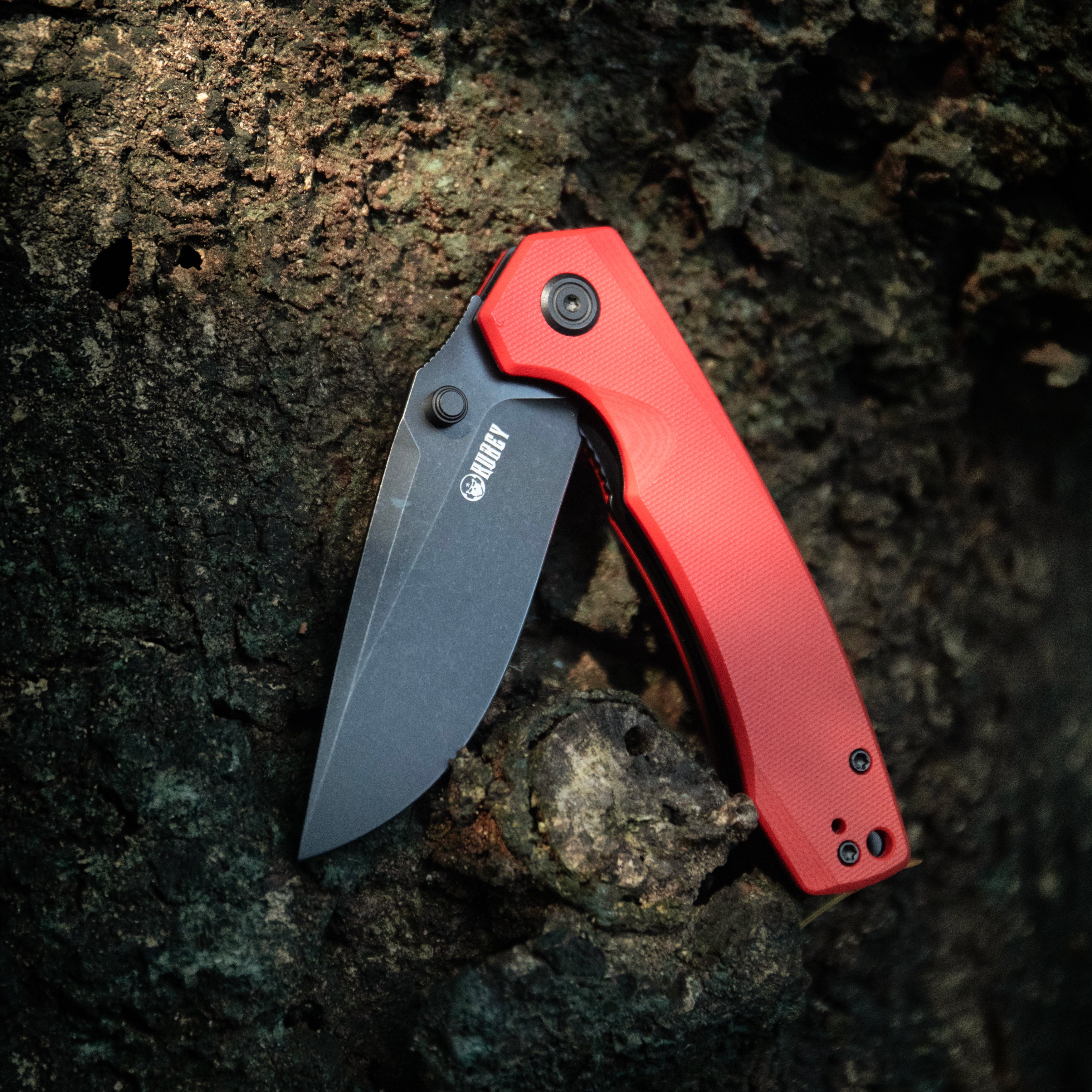 Calyce Liner Lock Flipper Folding Knife Black G10 Handle 3.27" Bead Blasted 14c28n KU901O